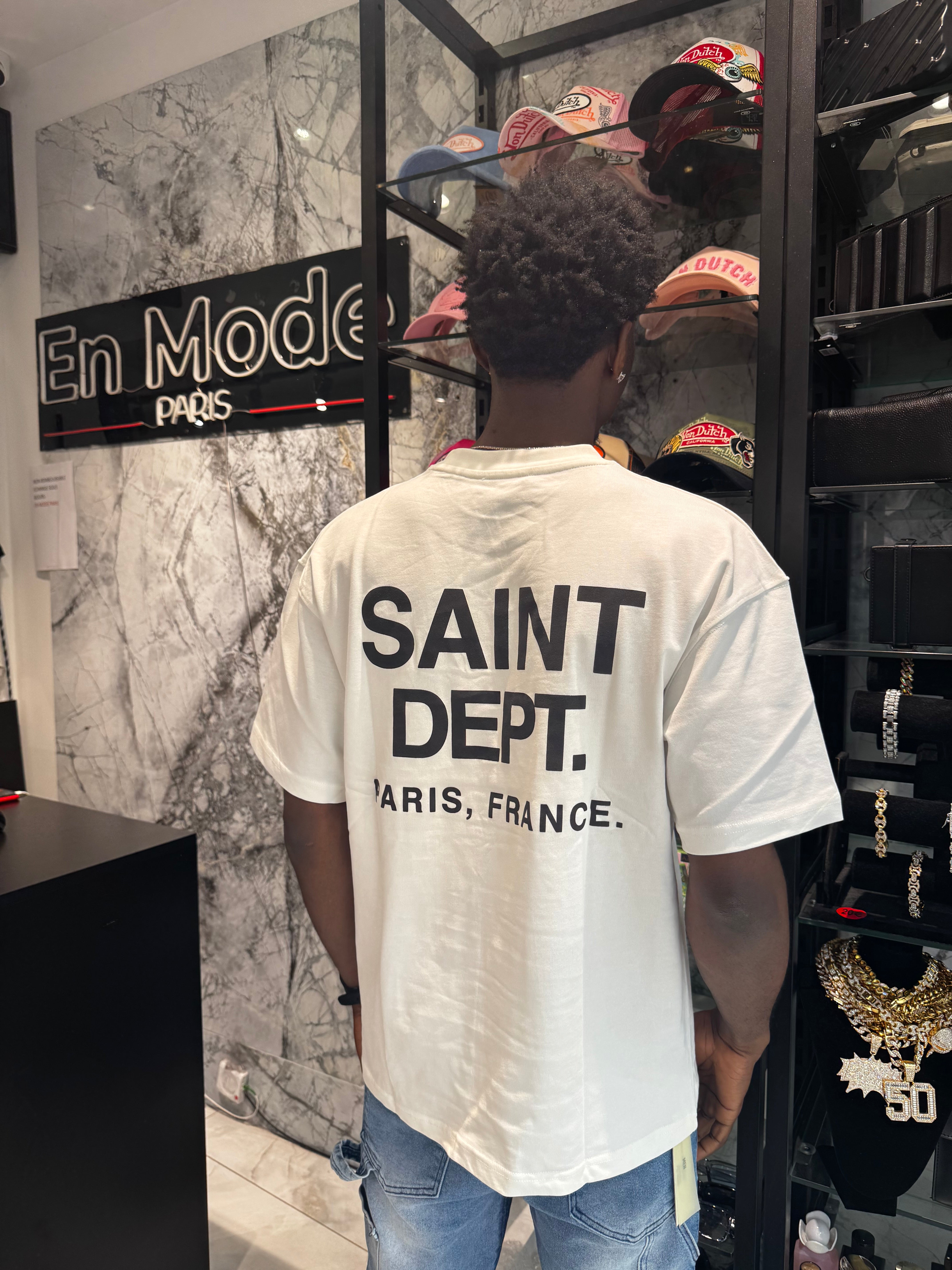 T-shirt Saint Dept Blanc