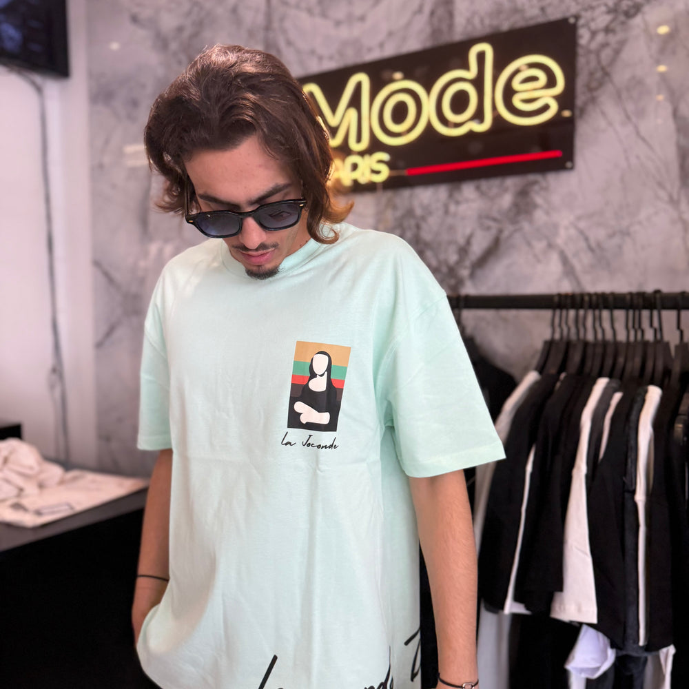 T shirt La Joconde Pastel