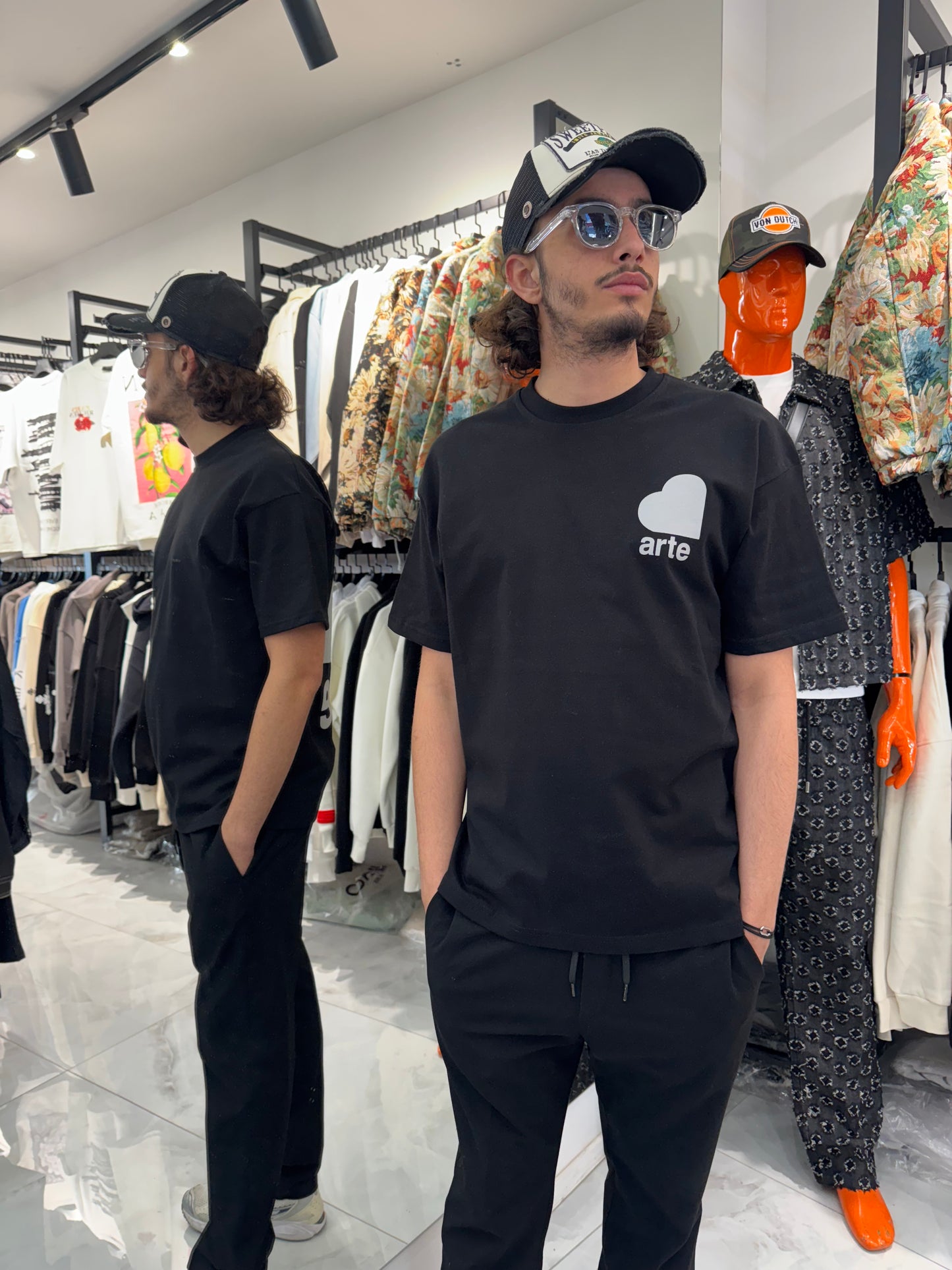 T shirt Black Arte