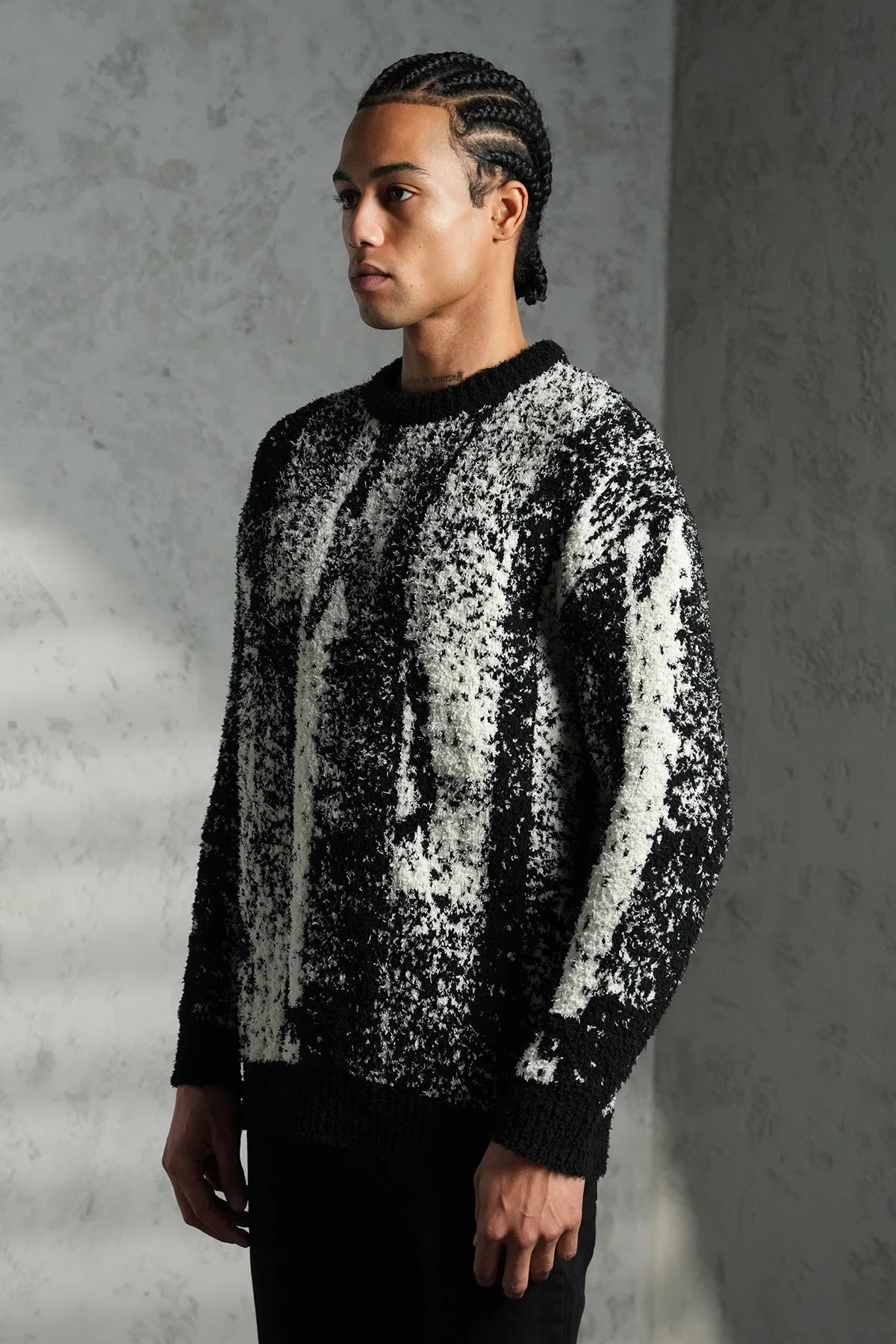 Pull Noir et Blanc