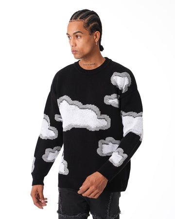 Pull nuage Black