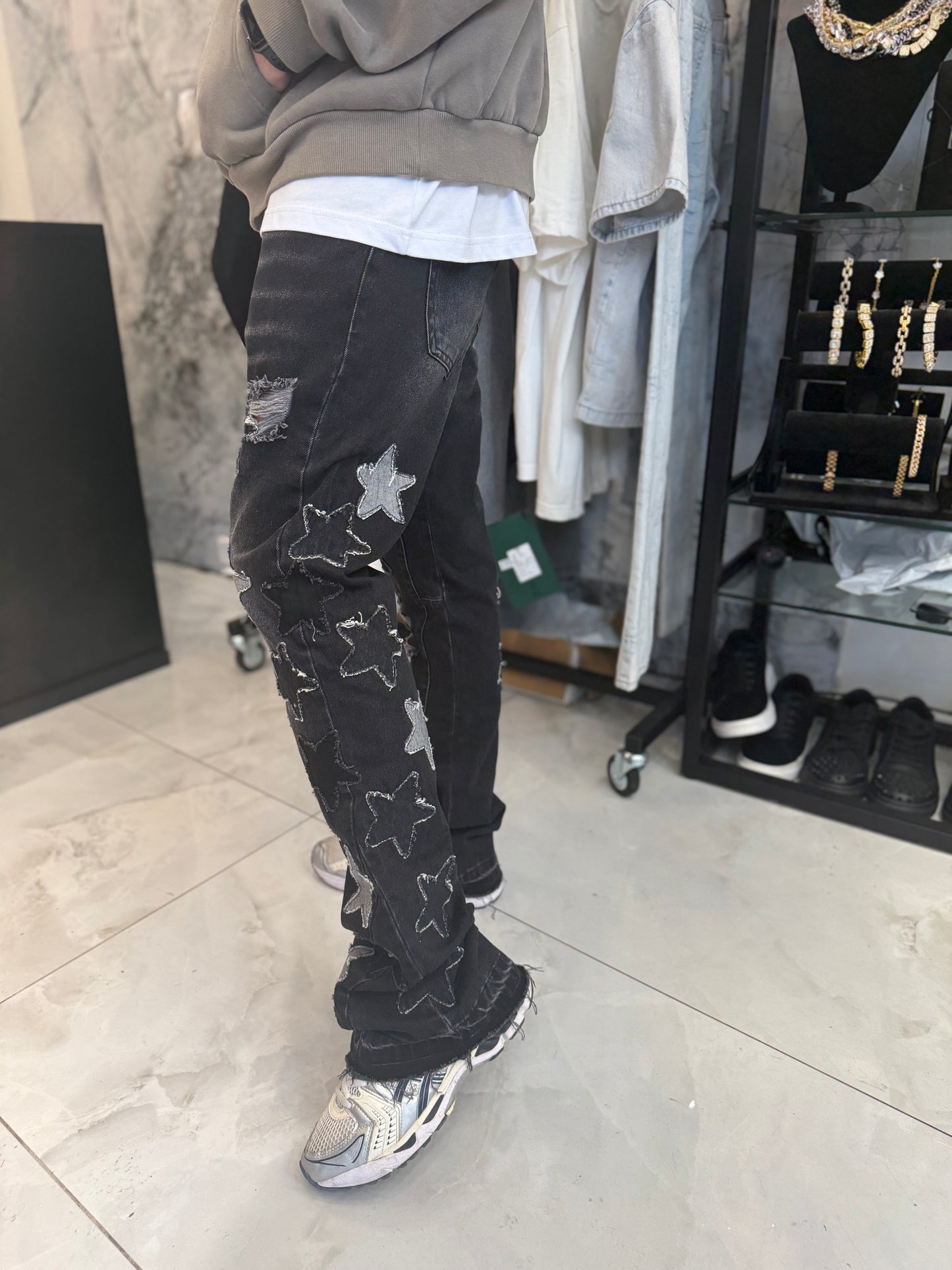 Jean Étoile Black Grey