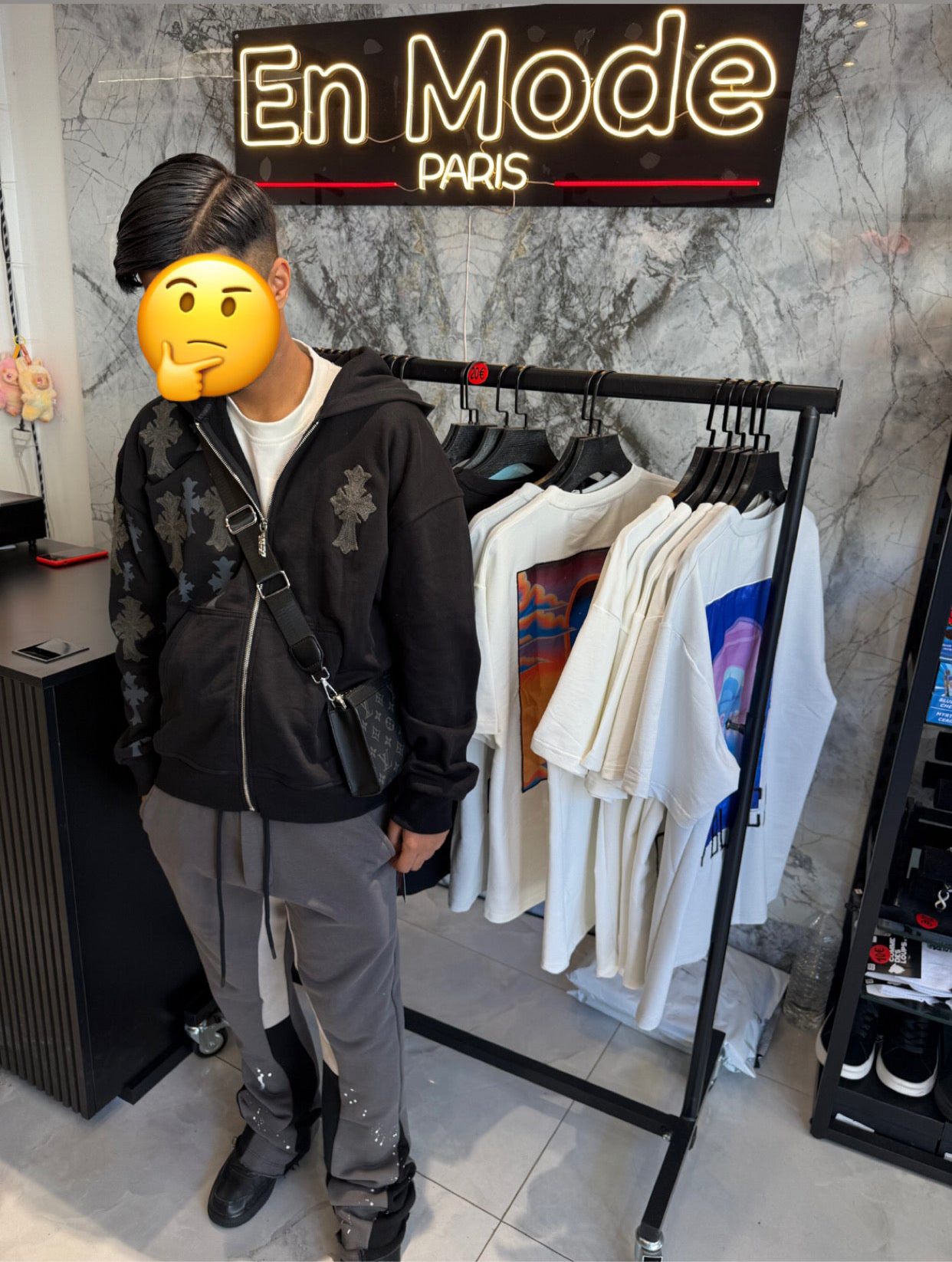 Outfit complet chrome + Flared Pants