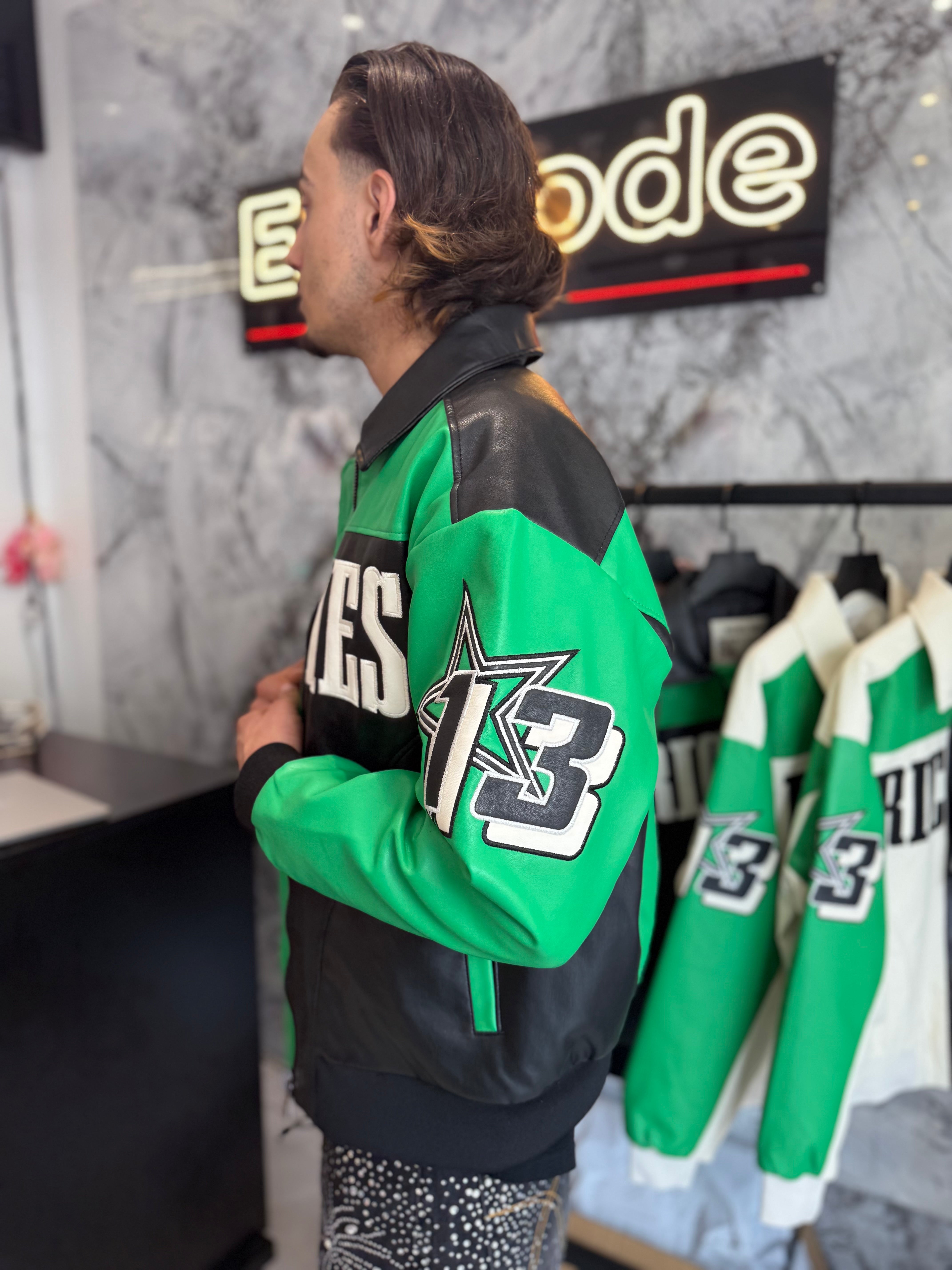 Bombers Riches Vert Noir