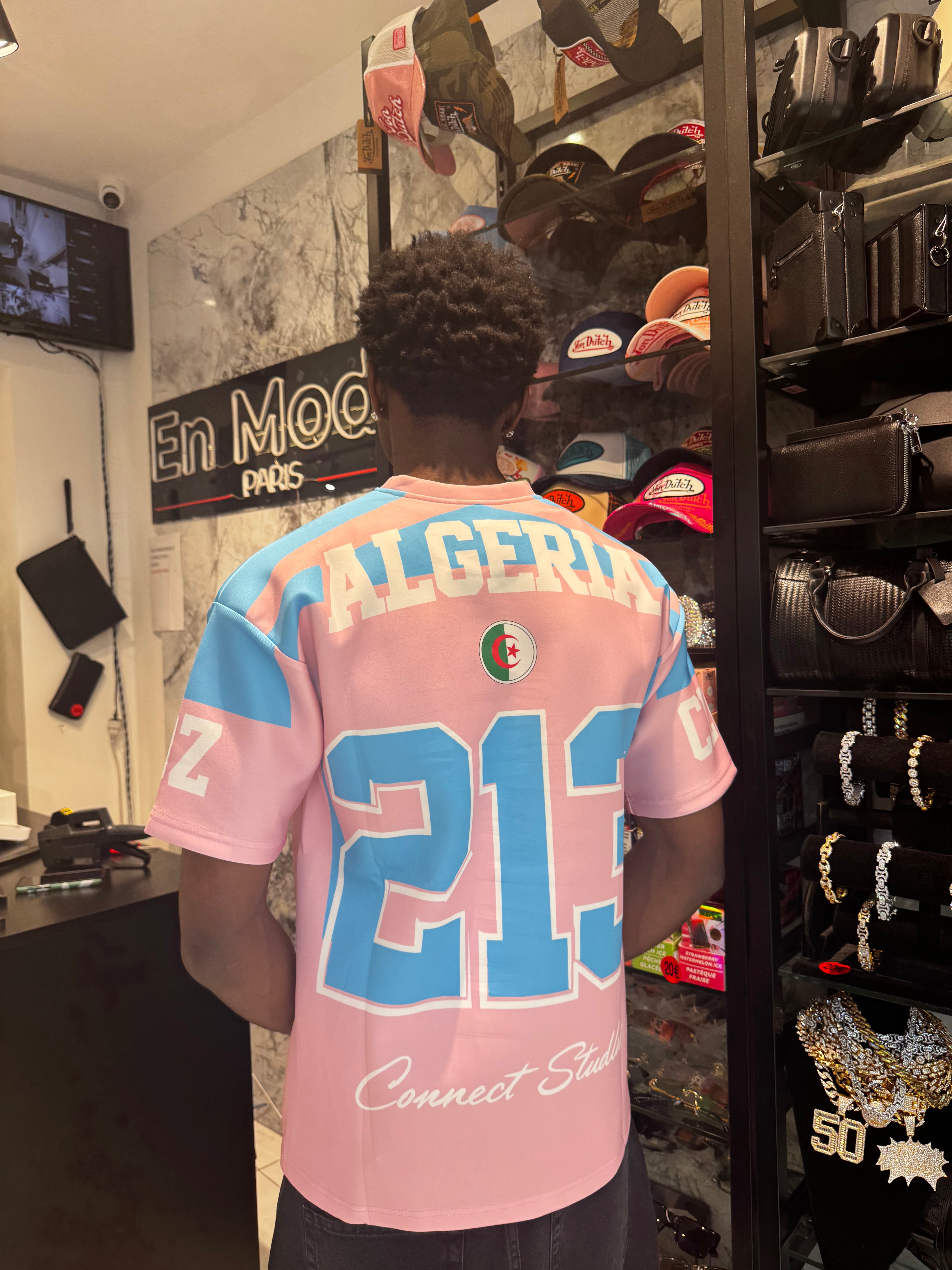 Maillot Algérie Rose
