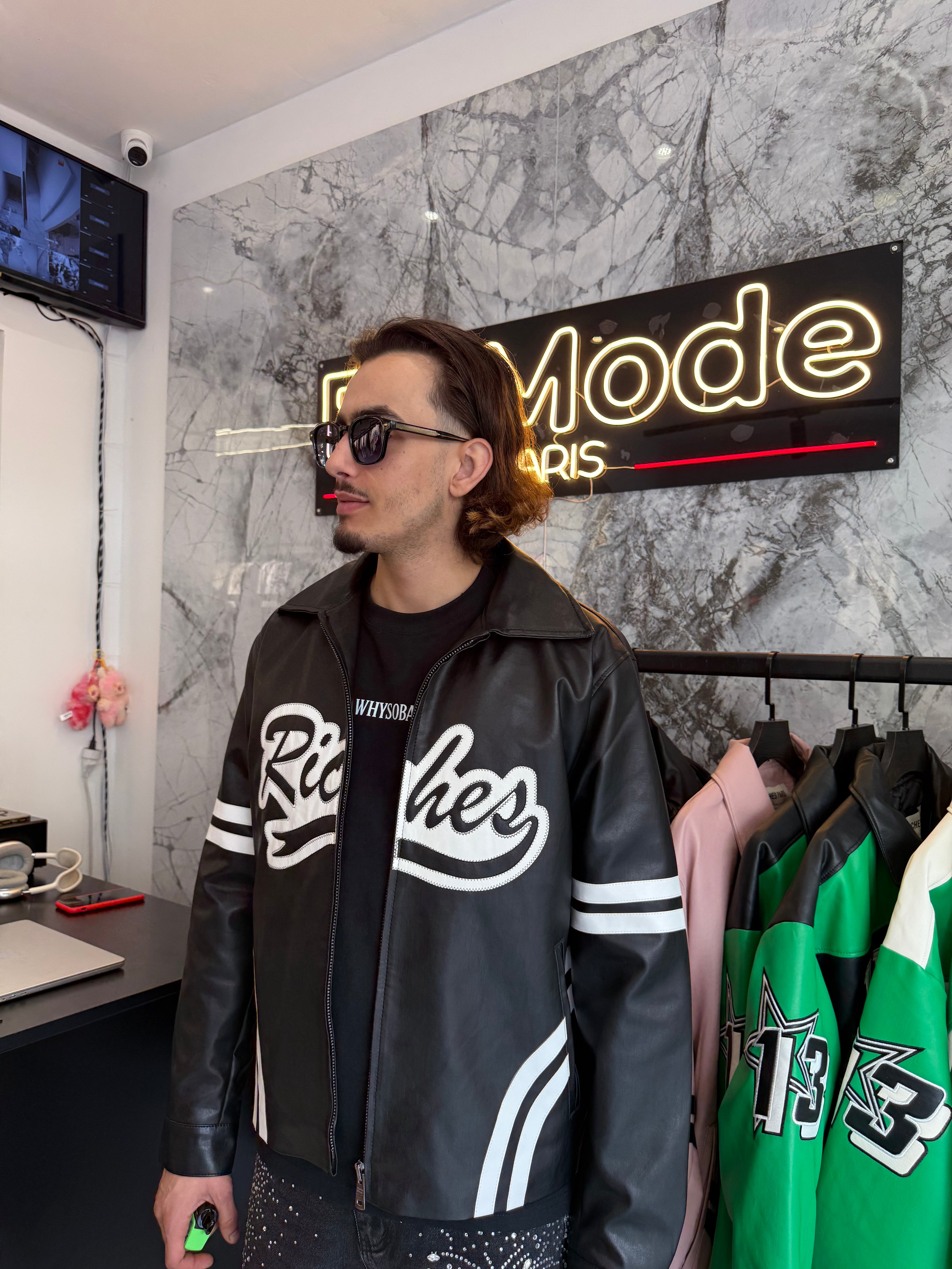 Bombers Riches Paris Black