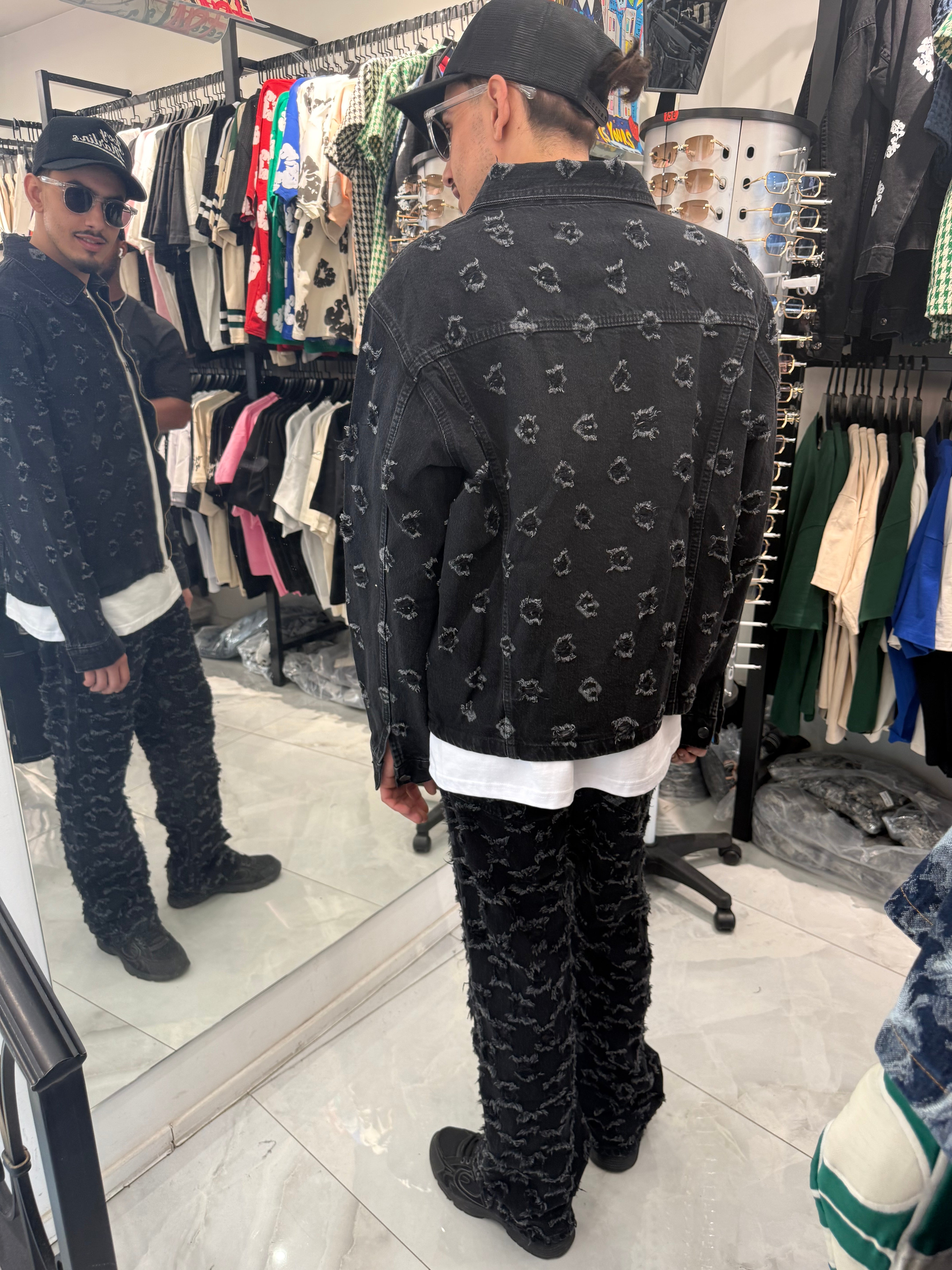 Ensemble Troué Noir