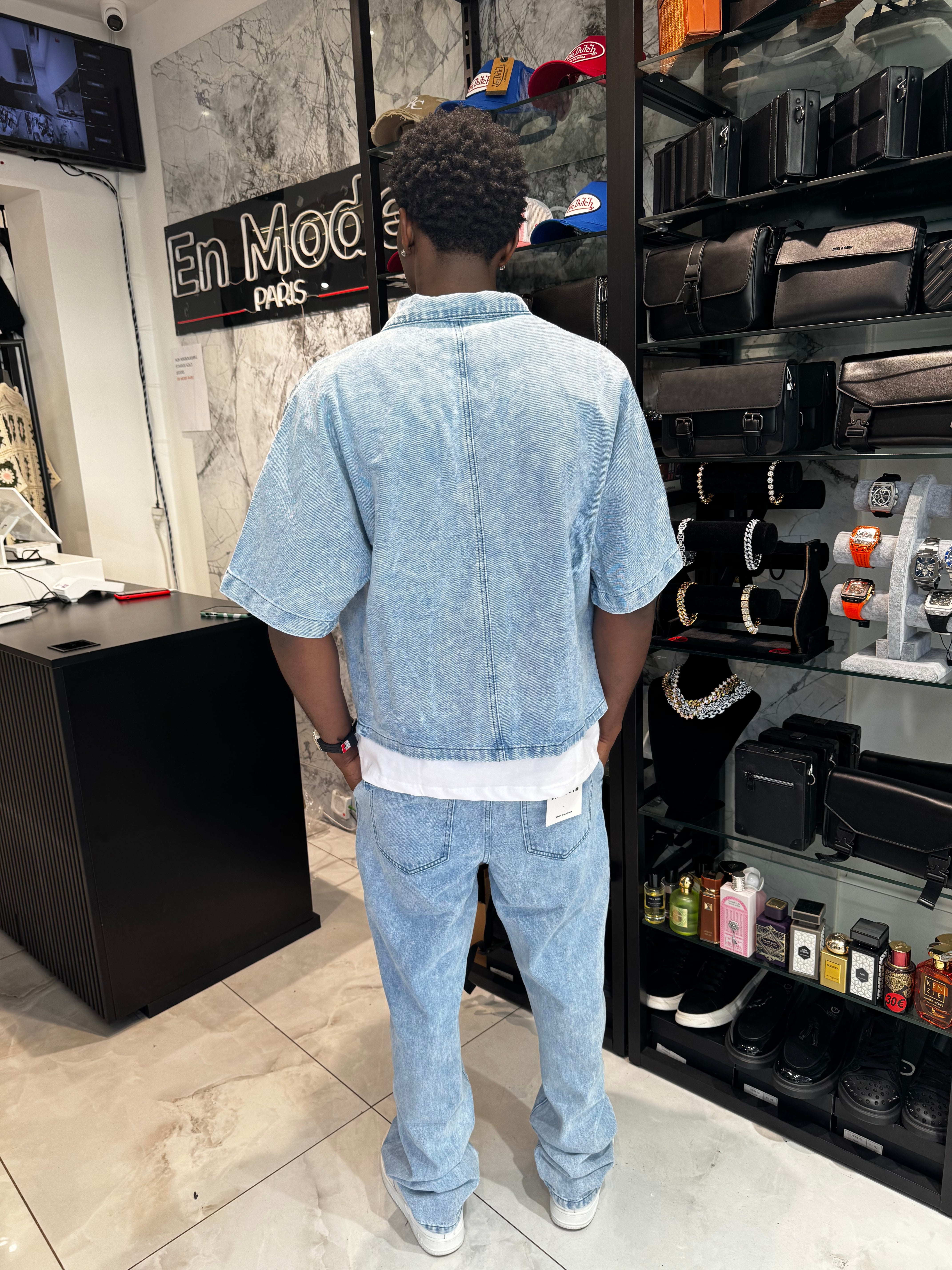 Ensemble En jean Bleu