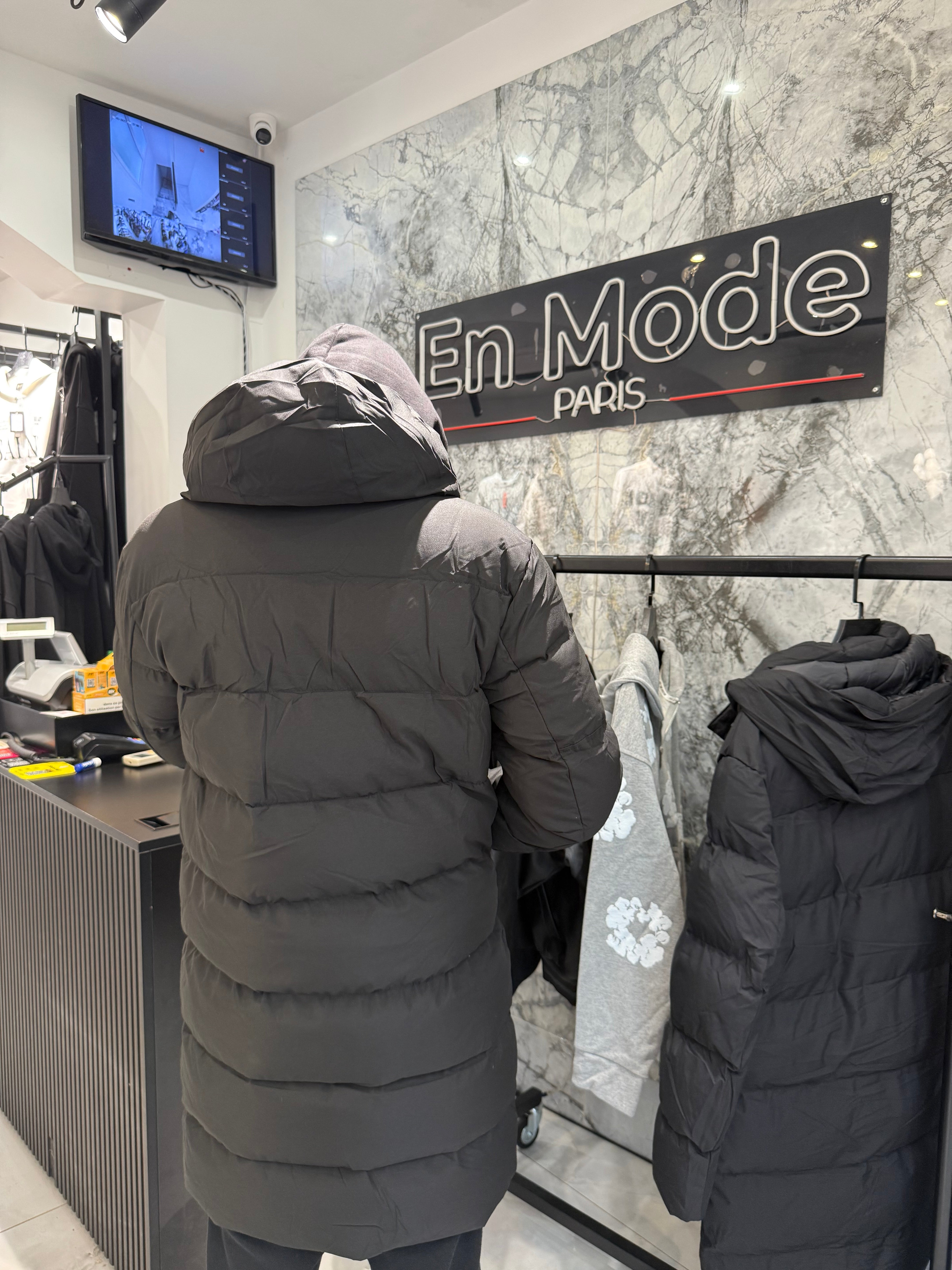 Doudoune parka Simple