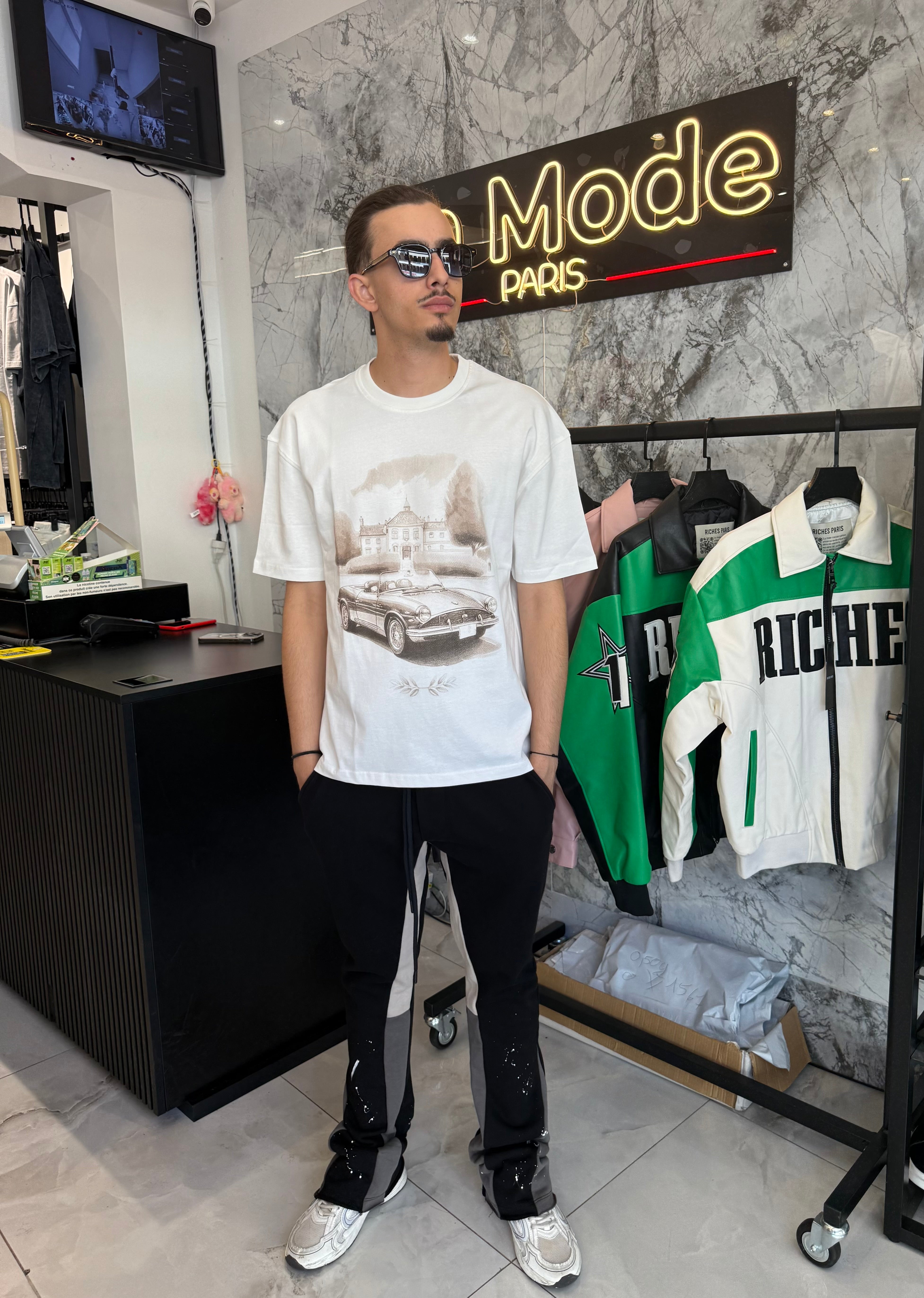 Outfit Jogging + T shirt Cars