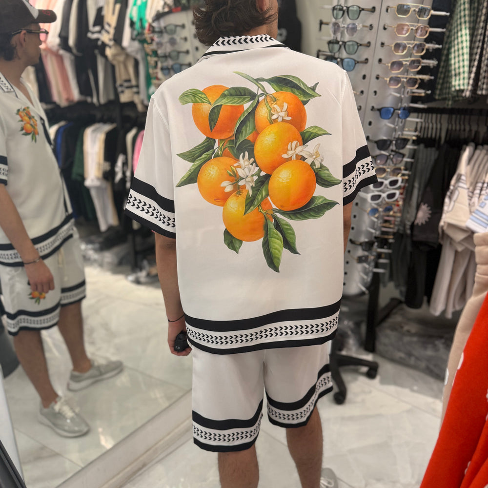 Ensemble Casa Orange Blanc