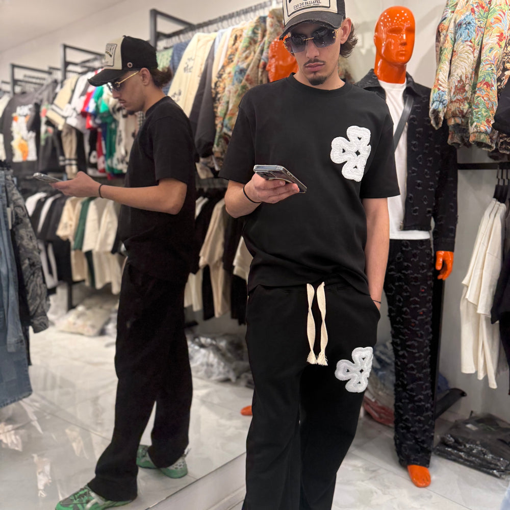 Ensemble Chill Flower Noir