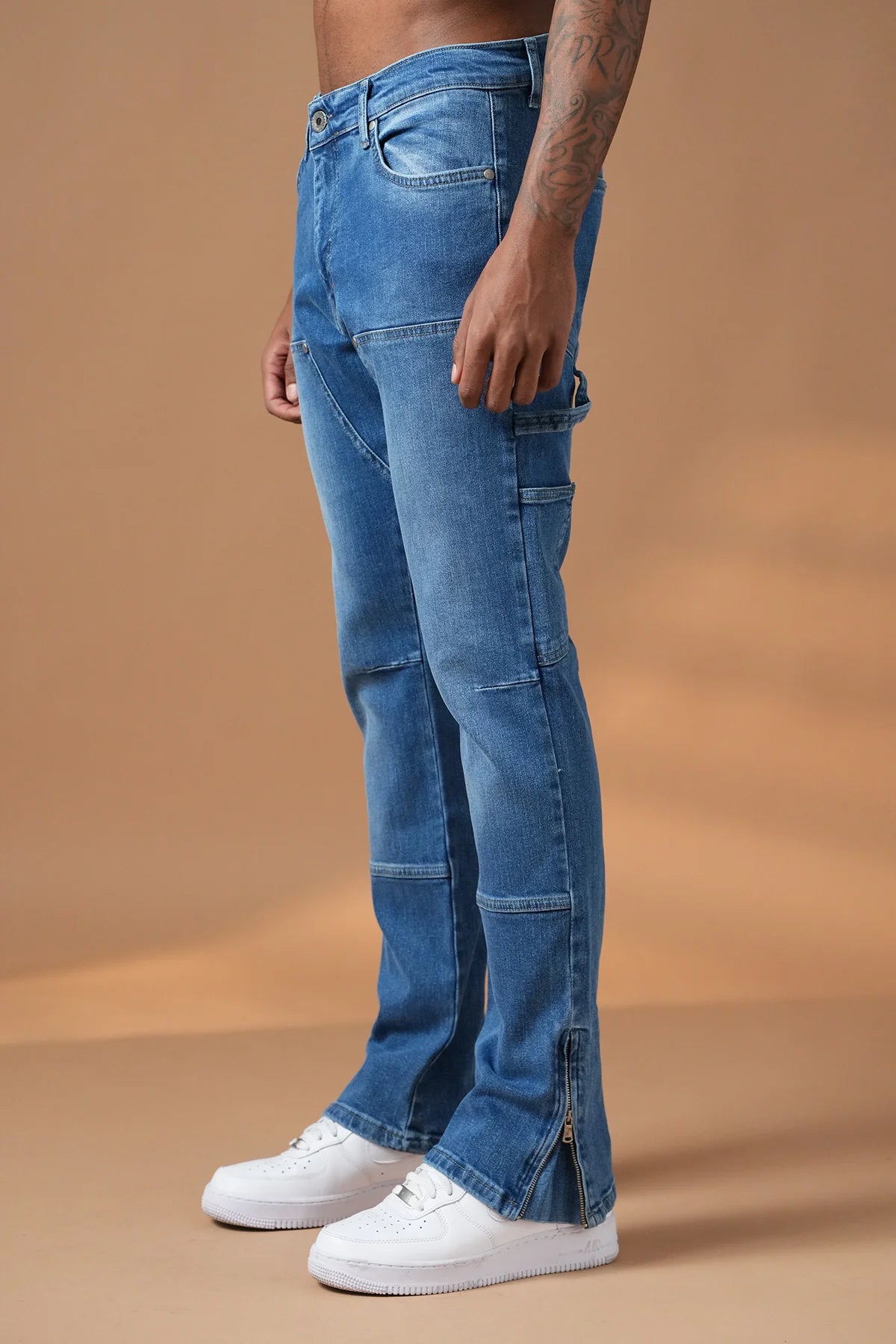 Jean Flare Bleu