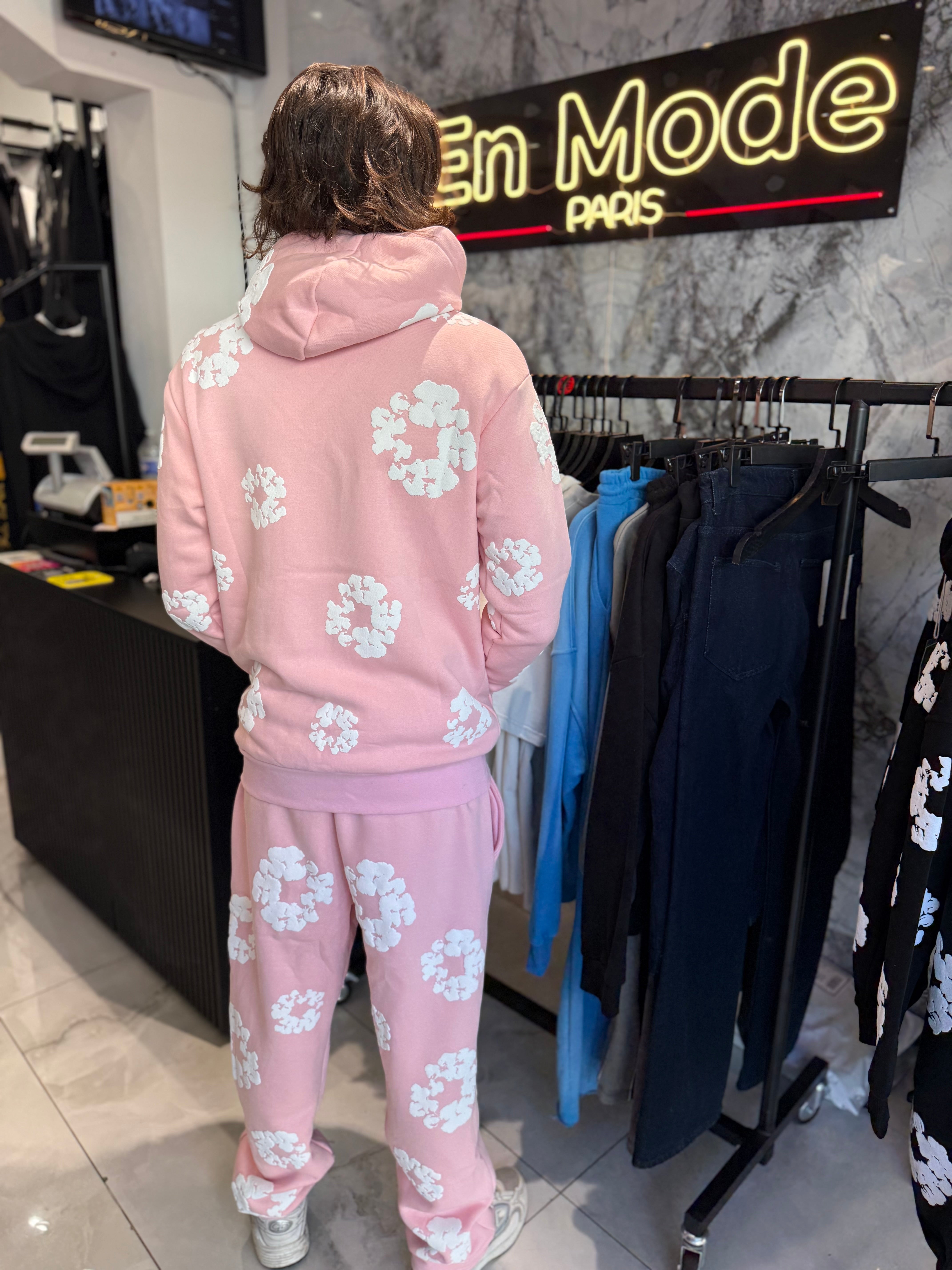 Ensemble Flower Tears Rose