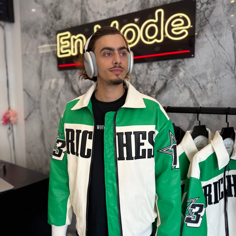 Bombers Vert Blanc Riches