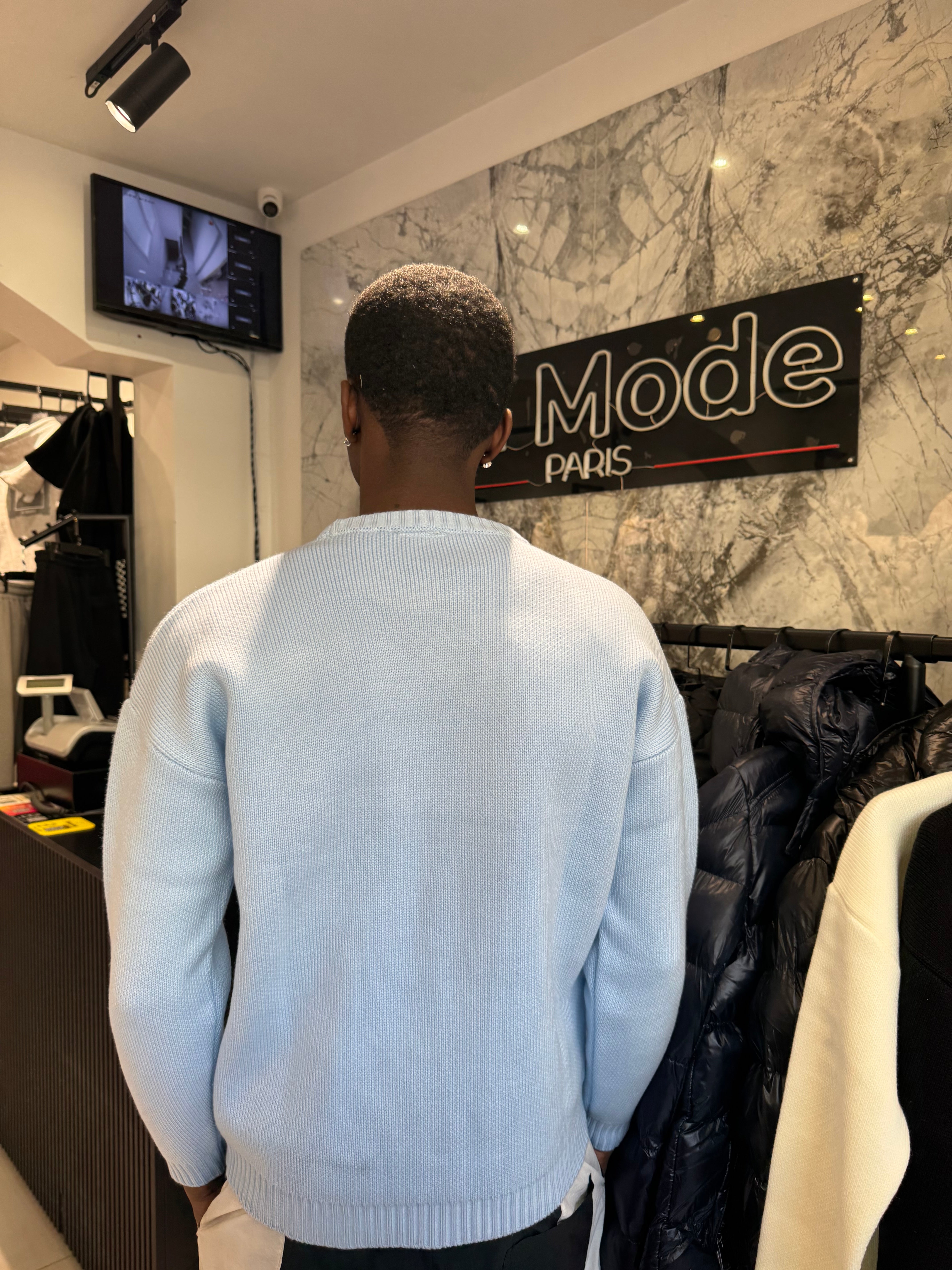Pull C Bleue