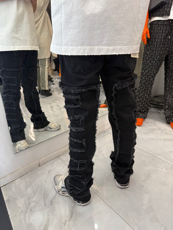 Jeans Patch Noir