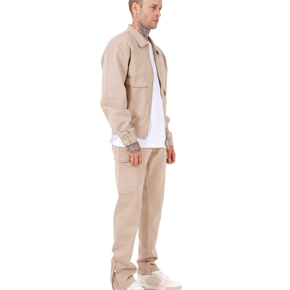Ensemble Beige Zippe