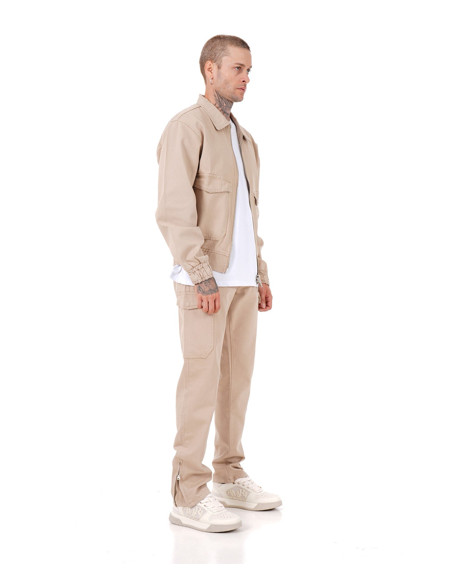 Ensemble Beige Zippe