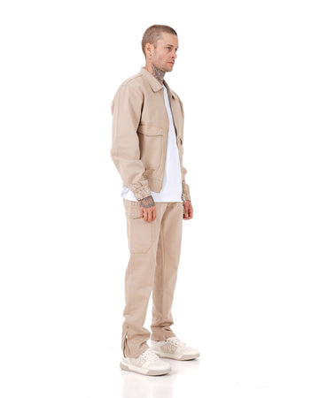 Ensemble Beige Zippe