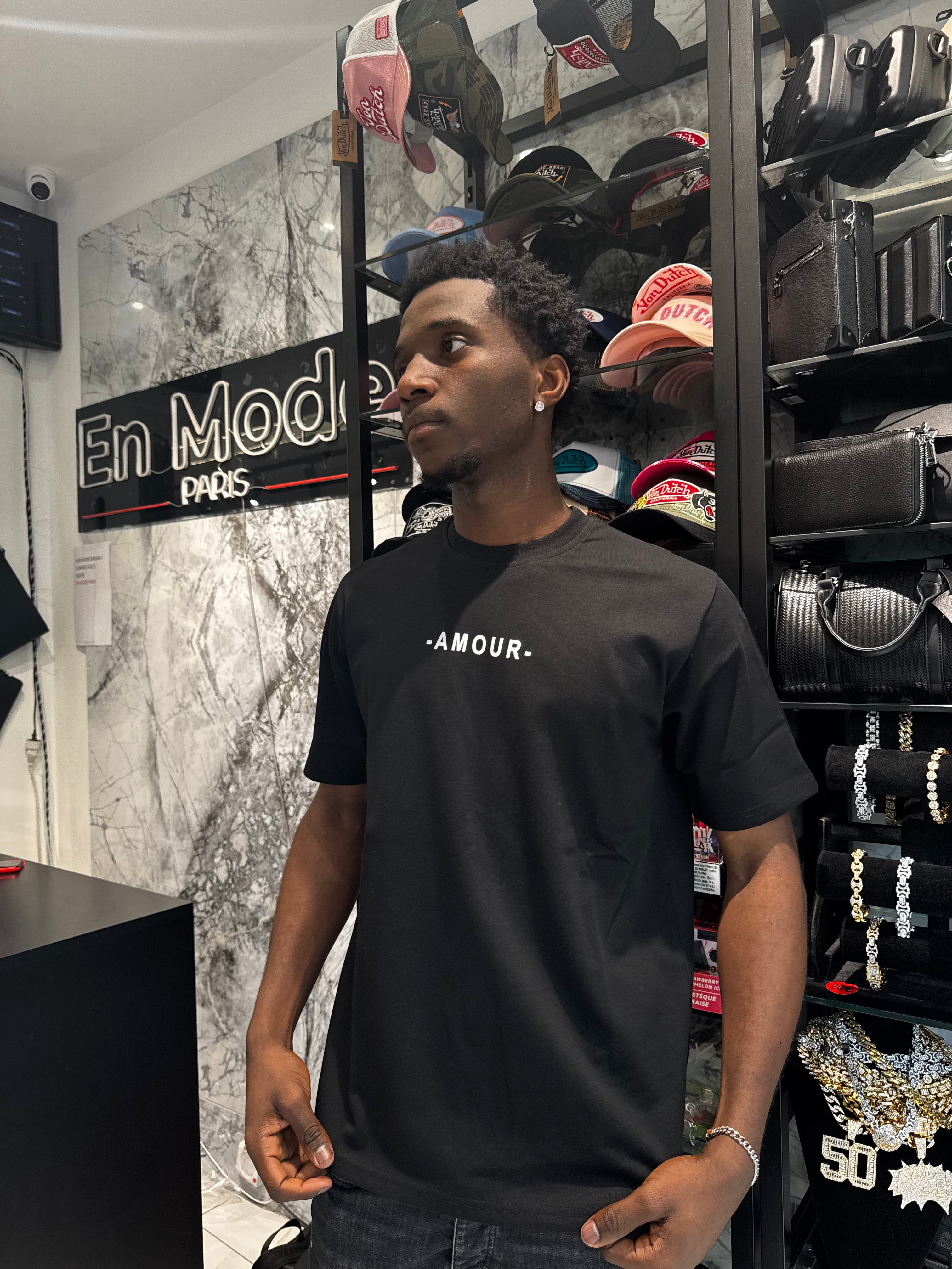 T-shirt AMOUR Noir