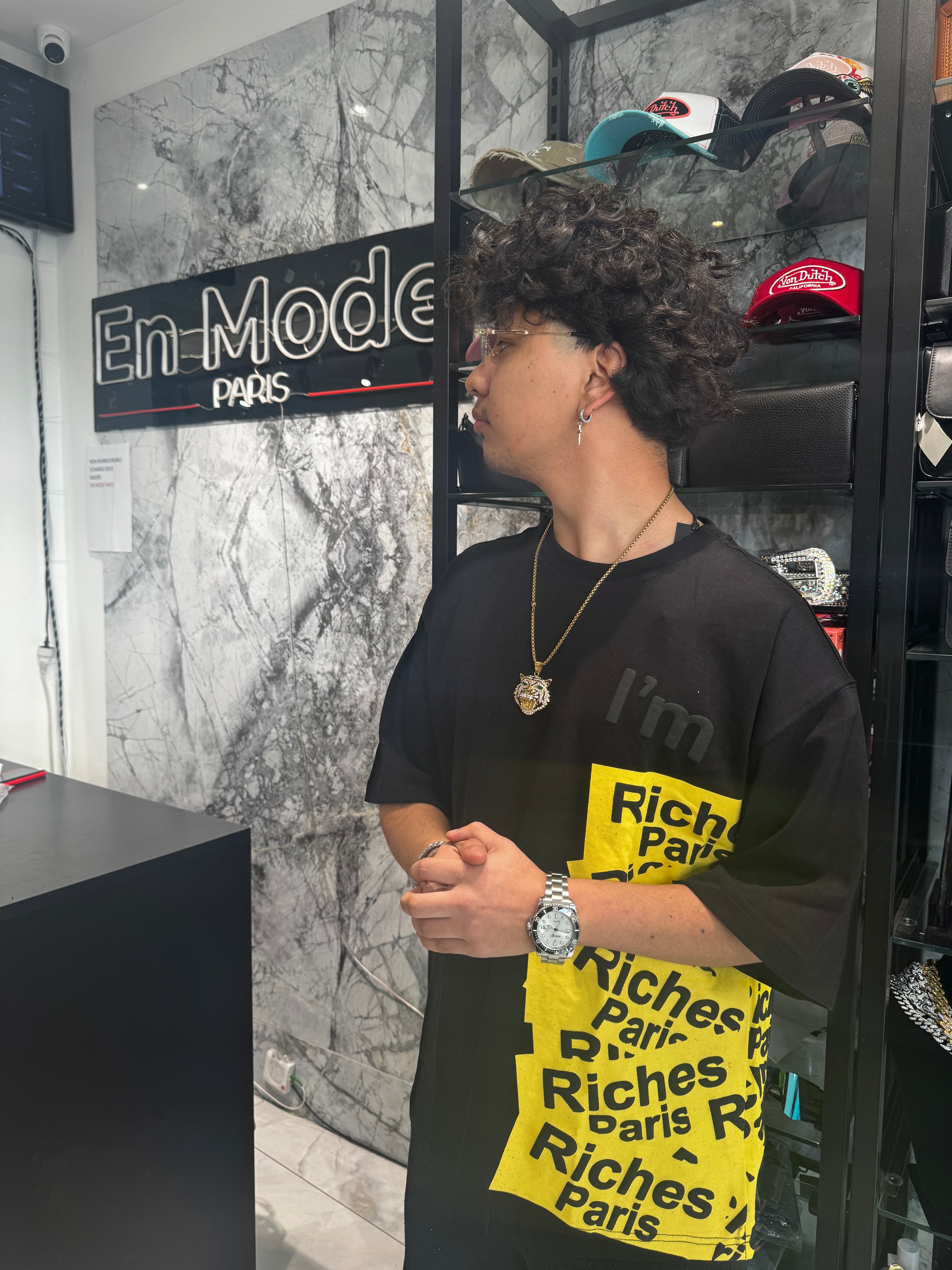TEE shirt 01 Noir
