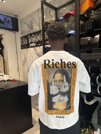 T-shirt Riches Paris Blanc 23