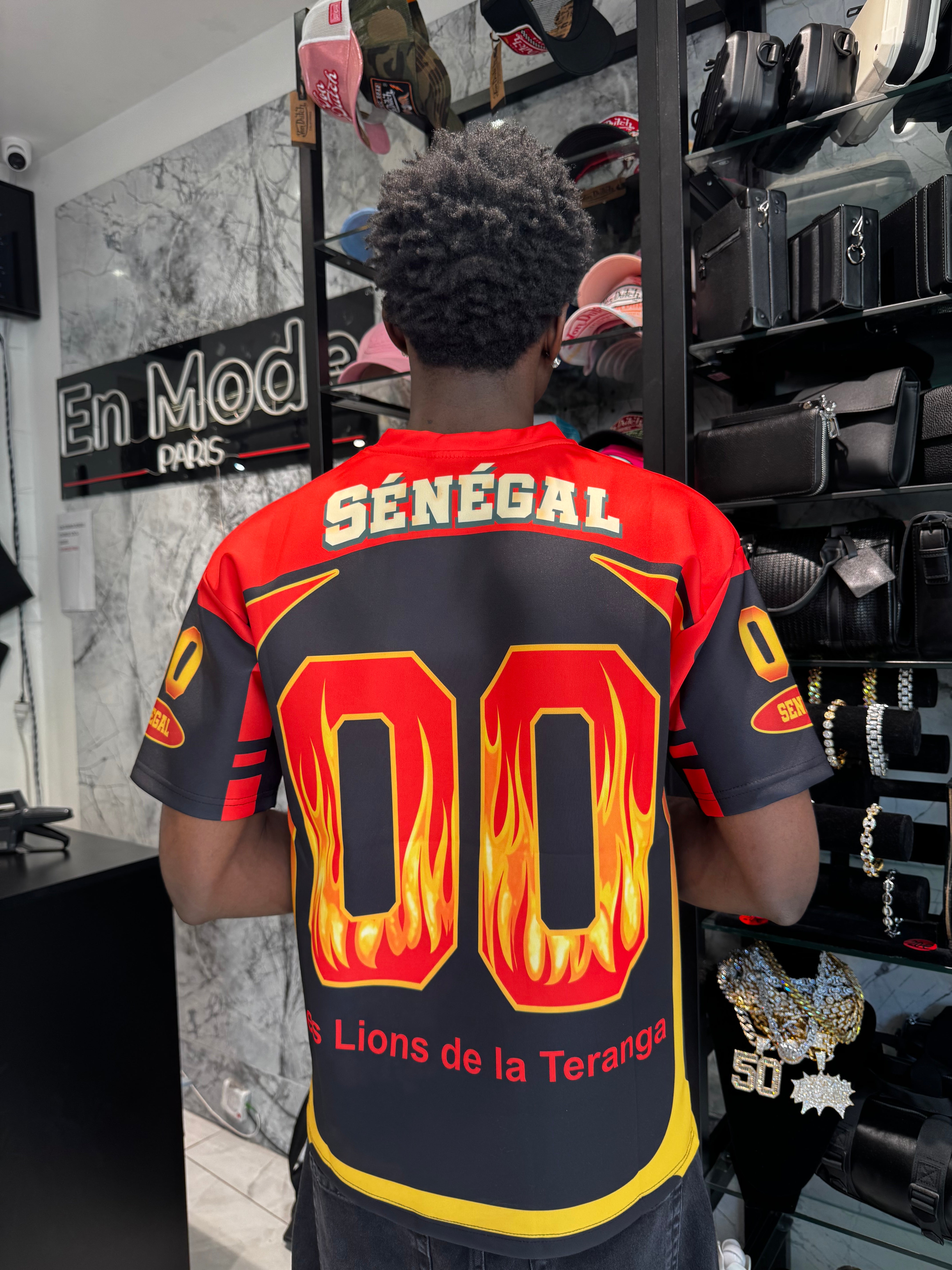 Maillot Sénégal Rouge