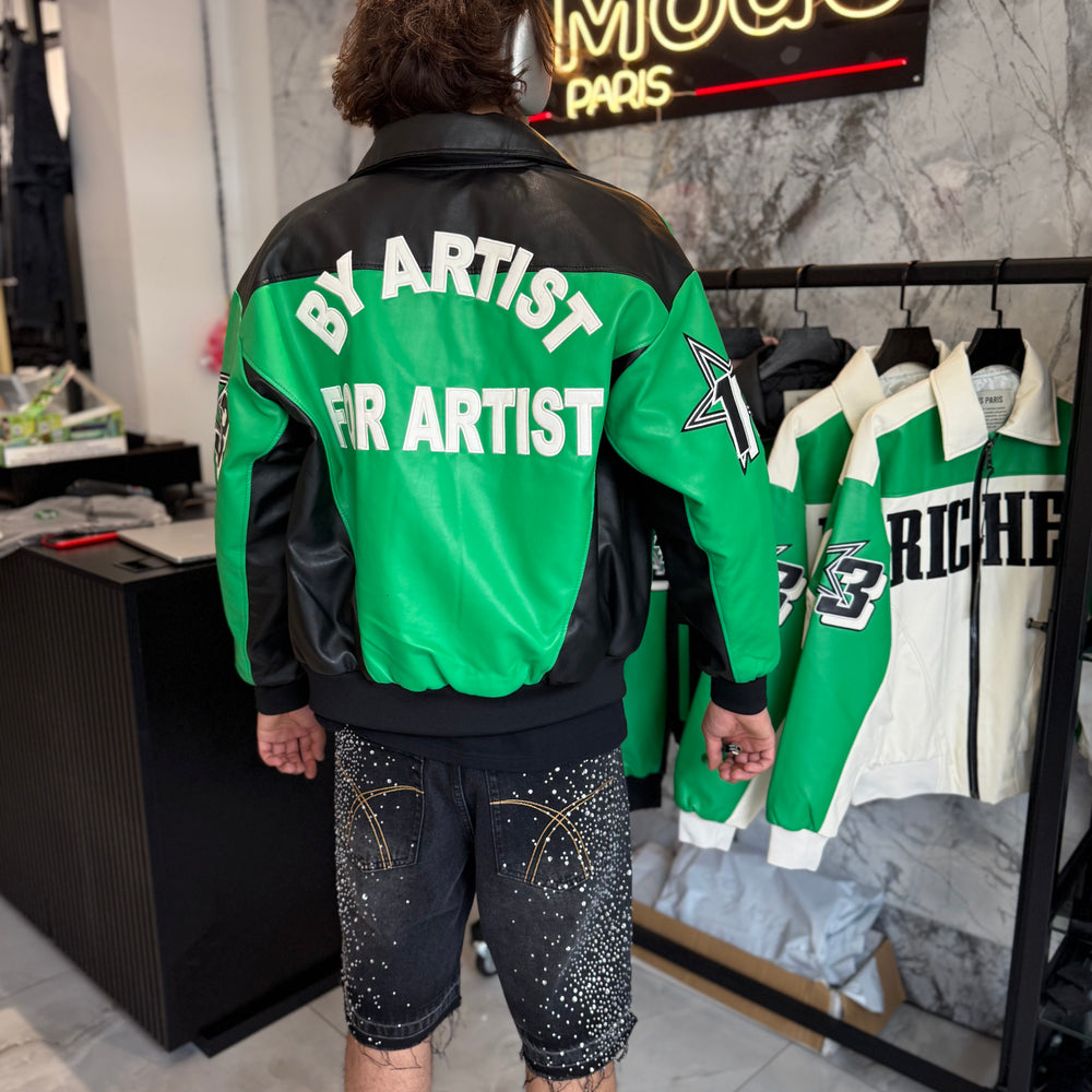 Outfit Bombers Vert + Short