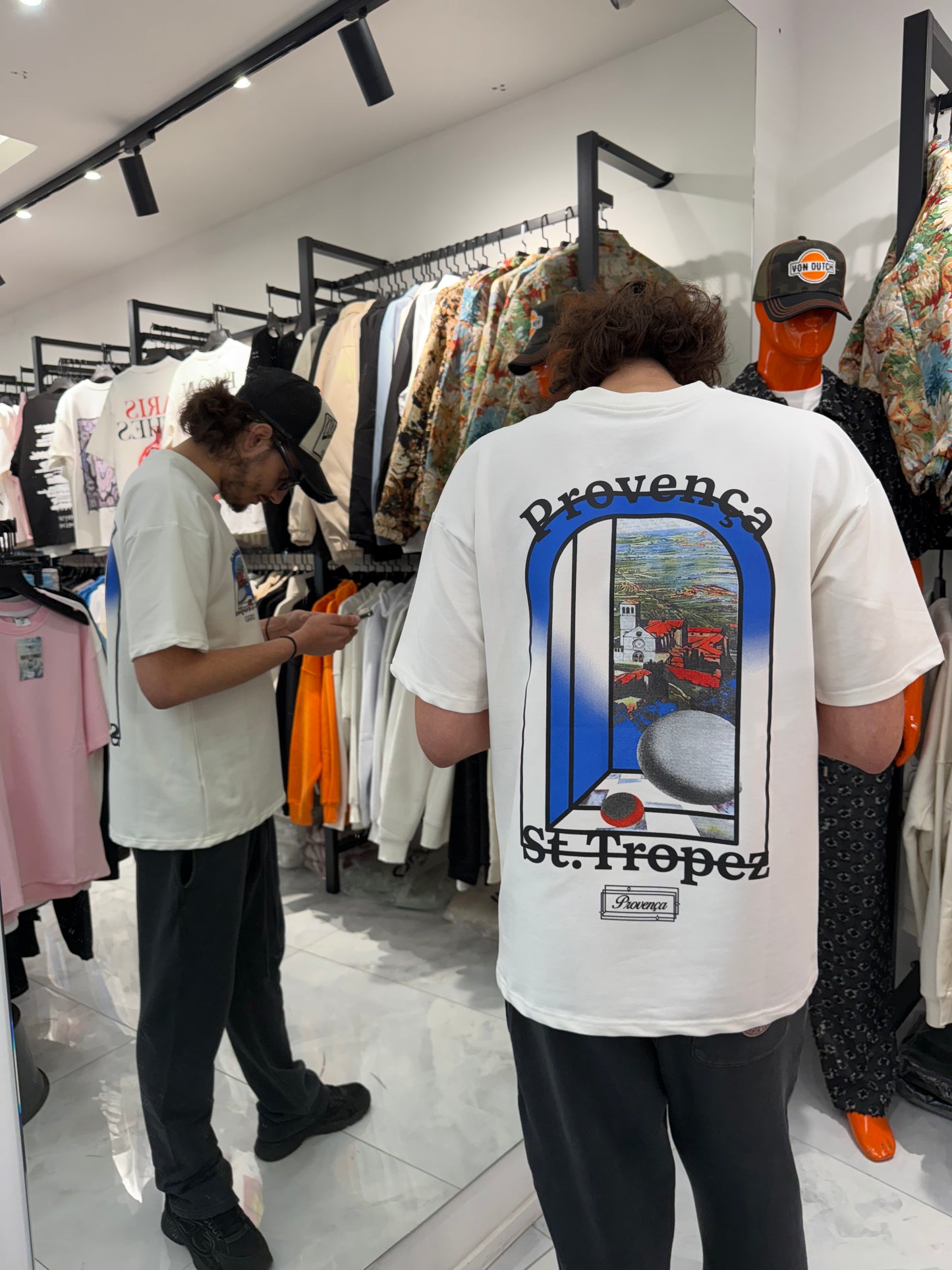 T shirt St Trop Bleu
