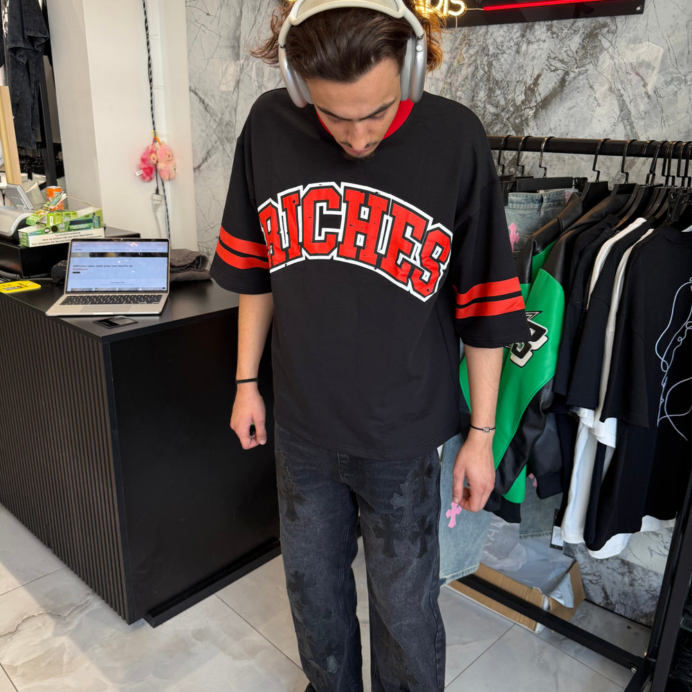 Outfit Jean Chrome + T shirt