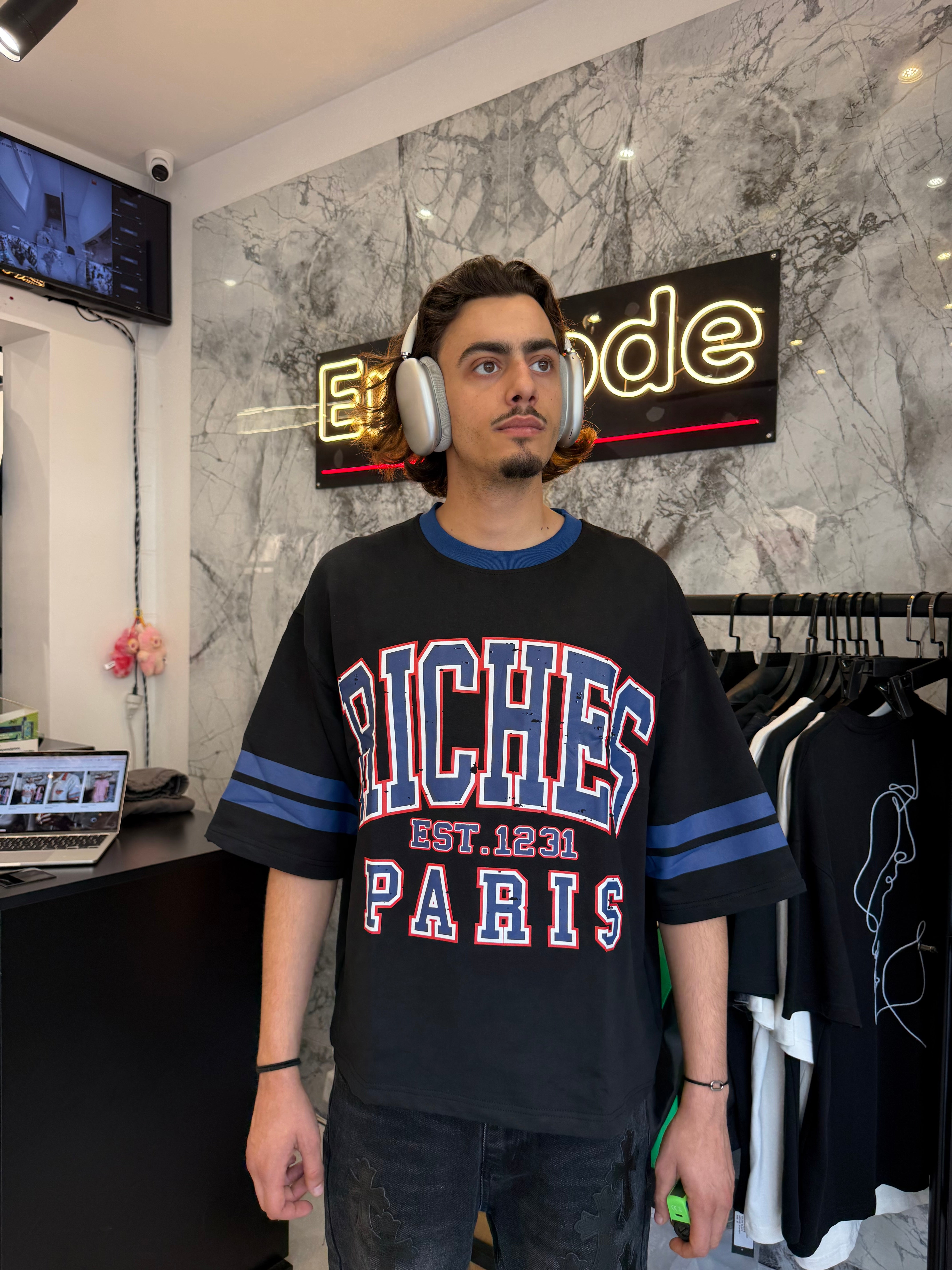 T Shirt Athènes Noir