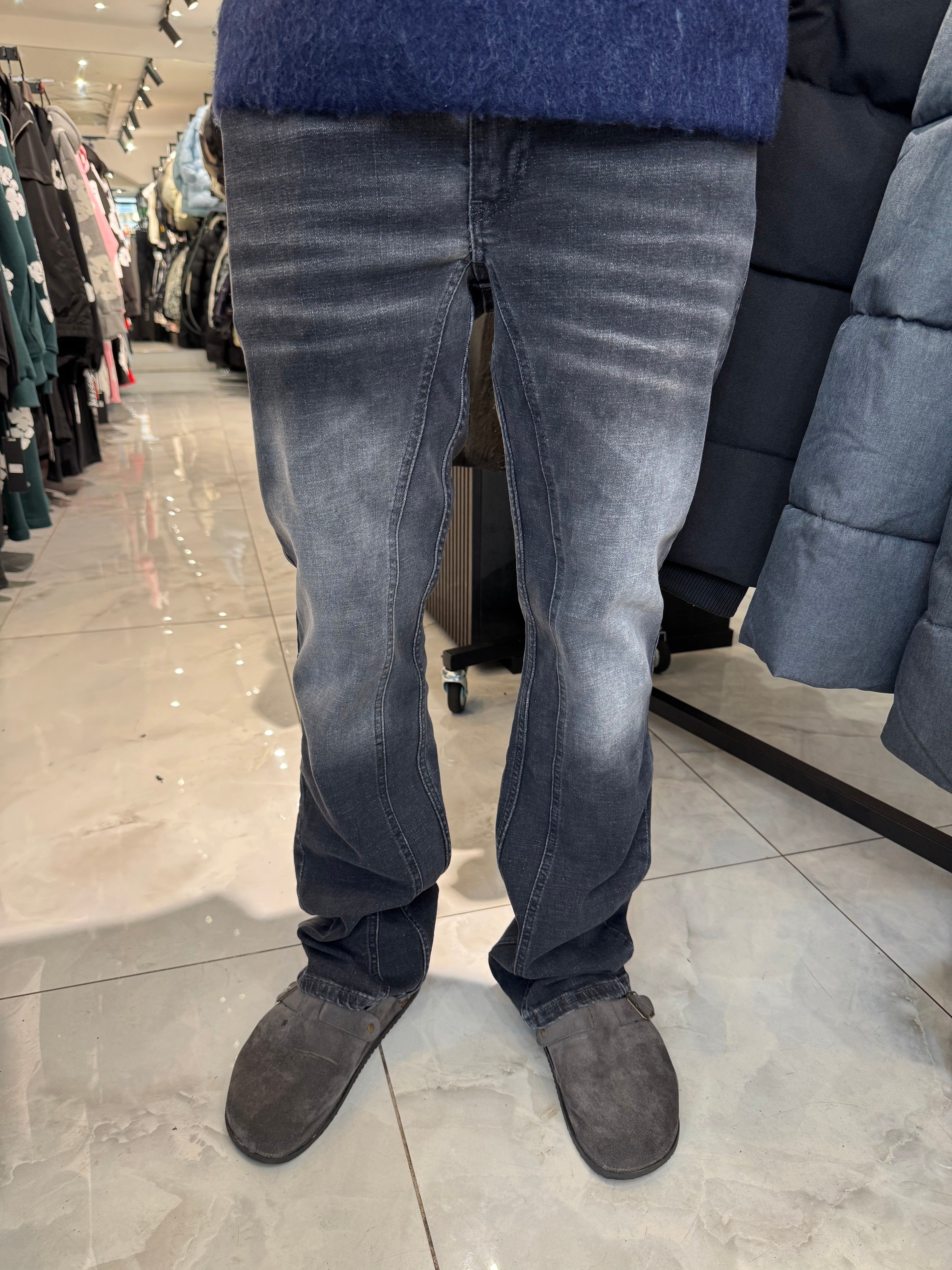 Jean Flare Effets Blancs