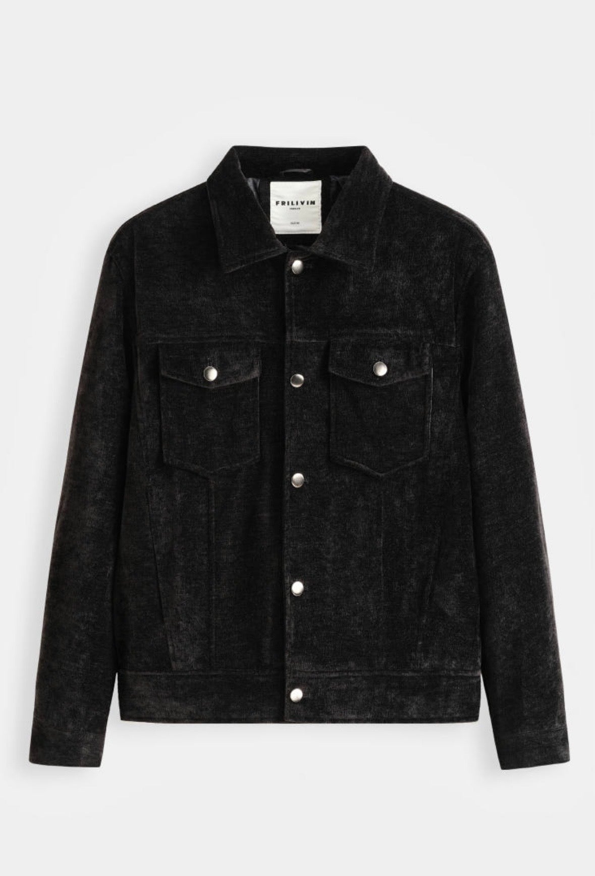 Veste en Velours Noir