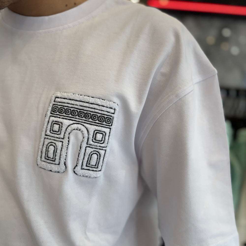 T shirt Mona Lisa White