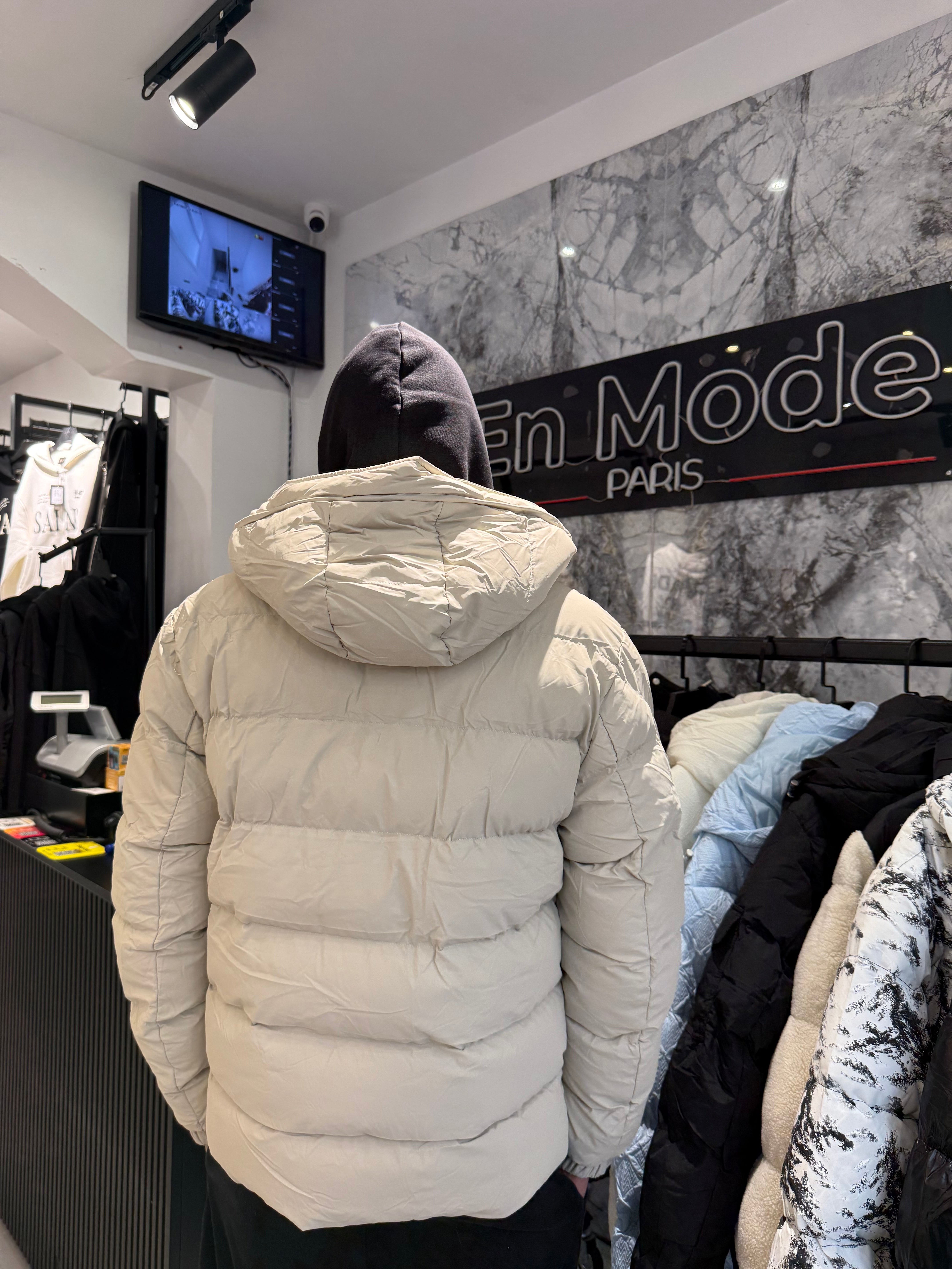 Doudoune Beige classique