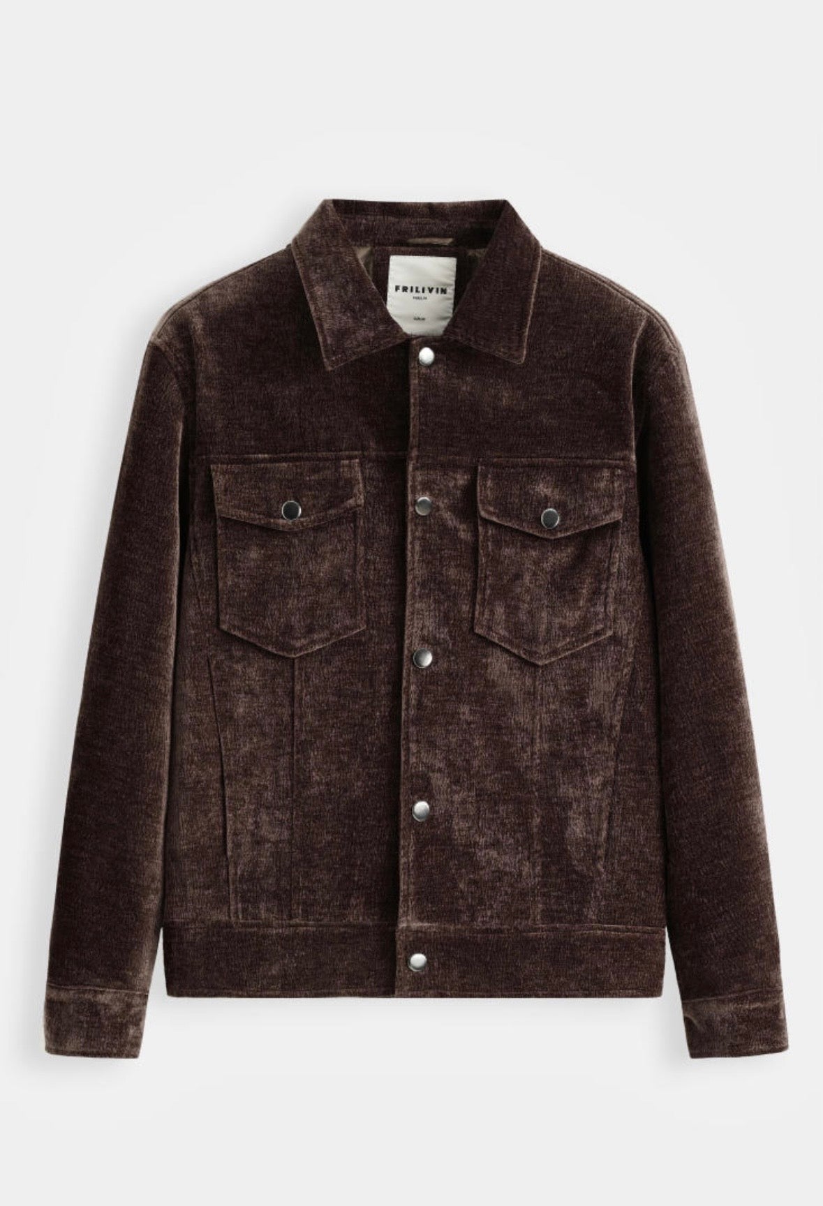 Veste en Velours Marron