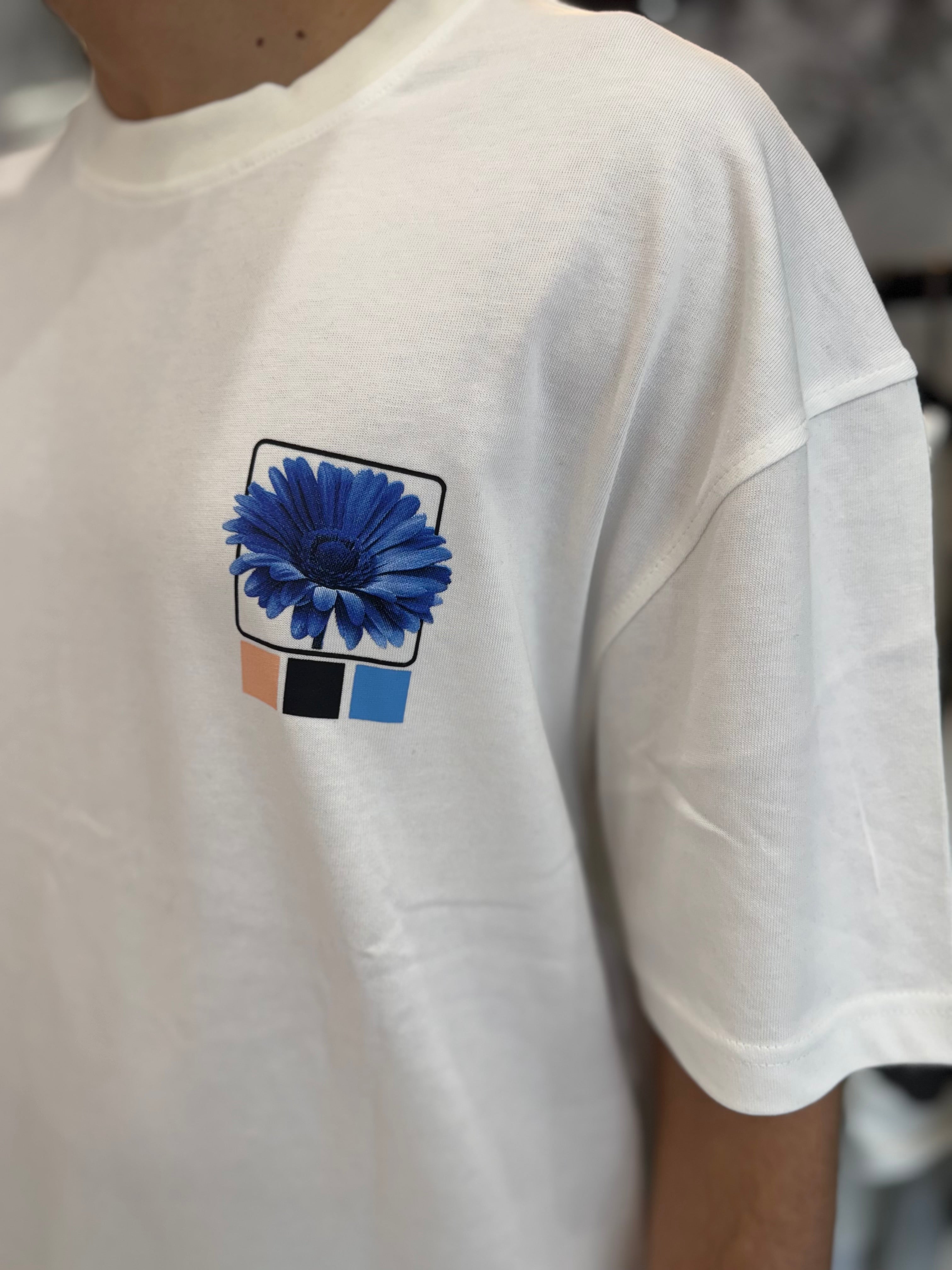 T shirt Flower Glasses