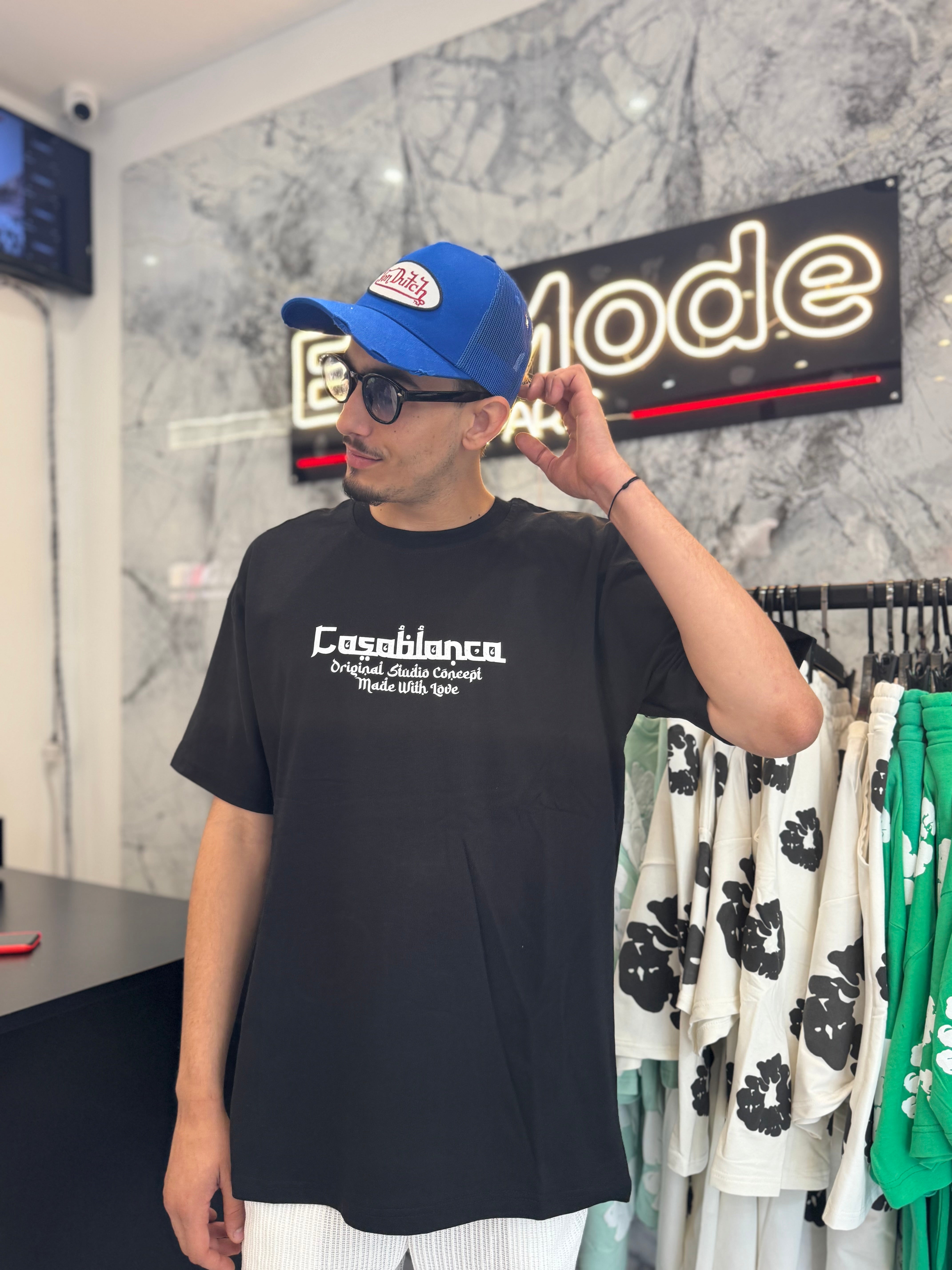 T shirt Casa Colors Noir