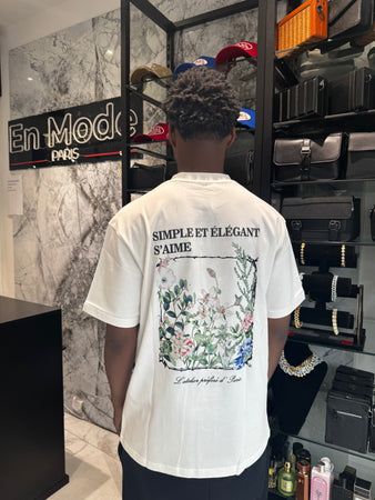 T-shirt Élégant Beige