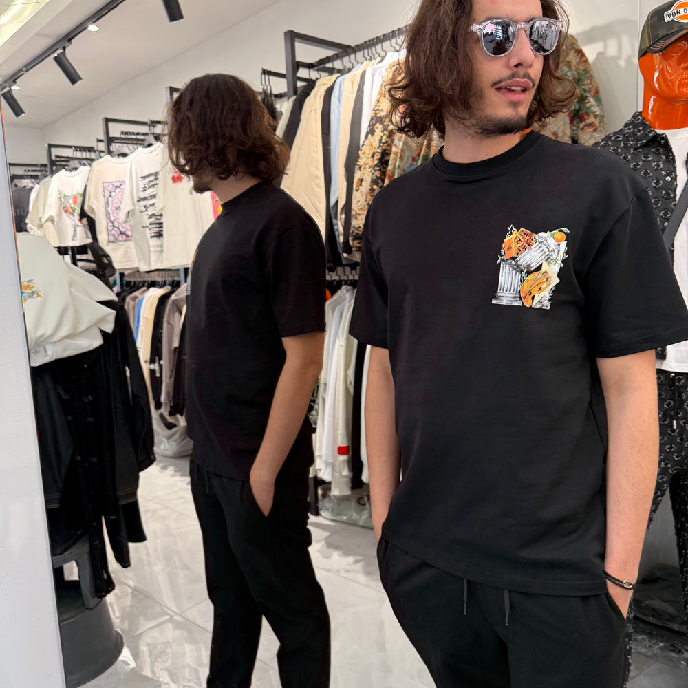 T Shirt Casa Black