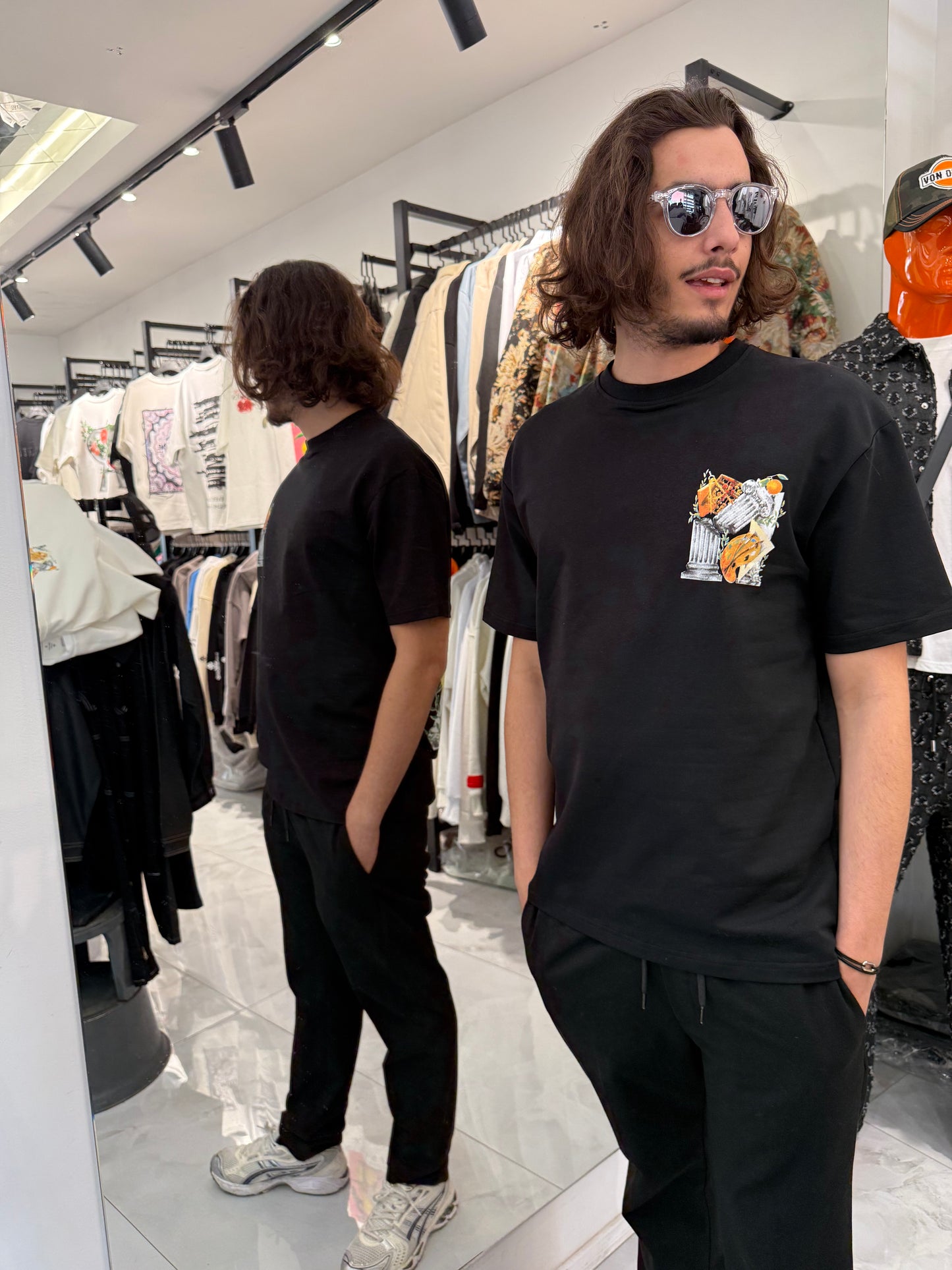 T Shirt Casa Black