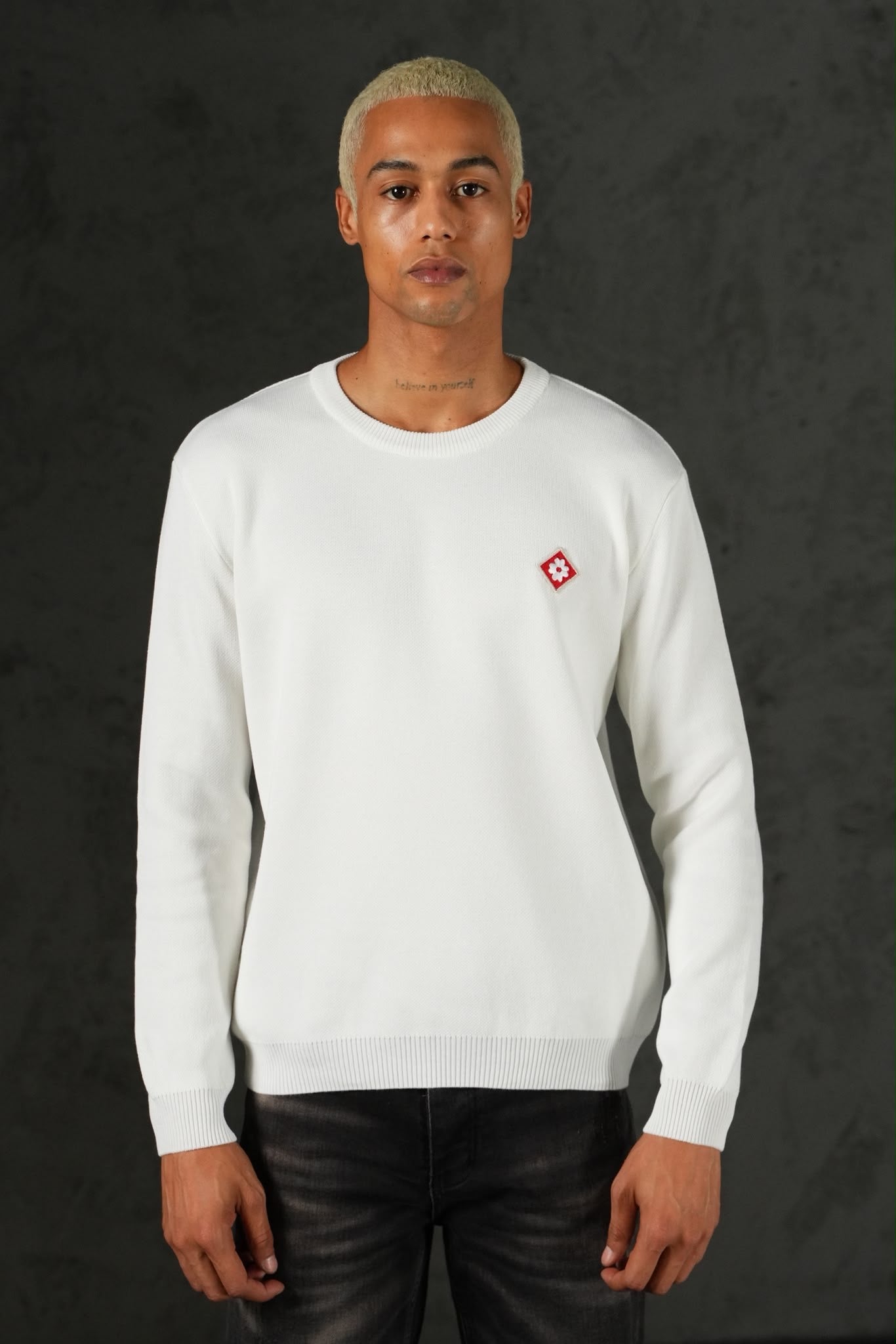 PULL Blanc casa