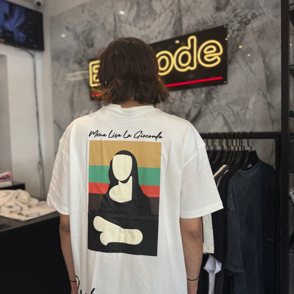 T shirt La Joconde Blanc