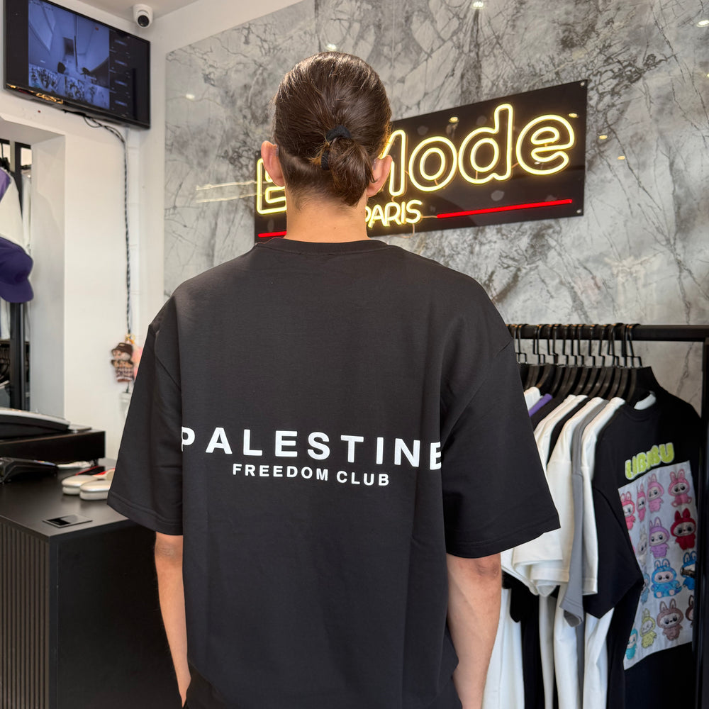 T shirt Palestine freedom Black