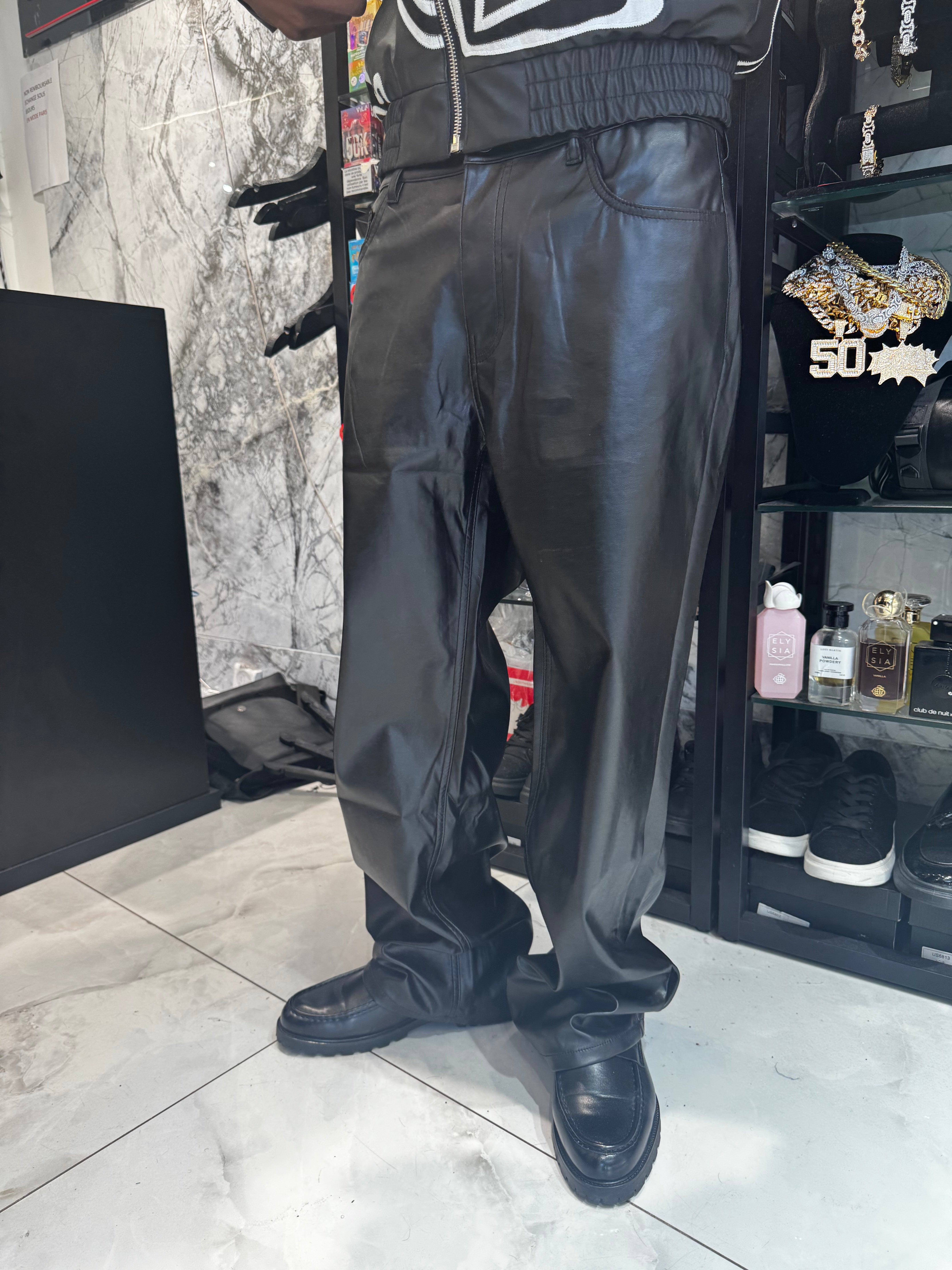 Pantalon en Cuir