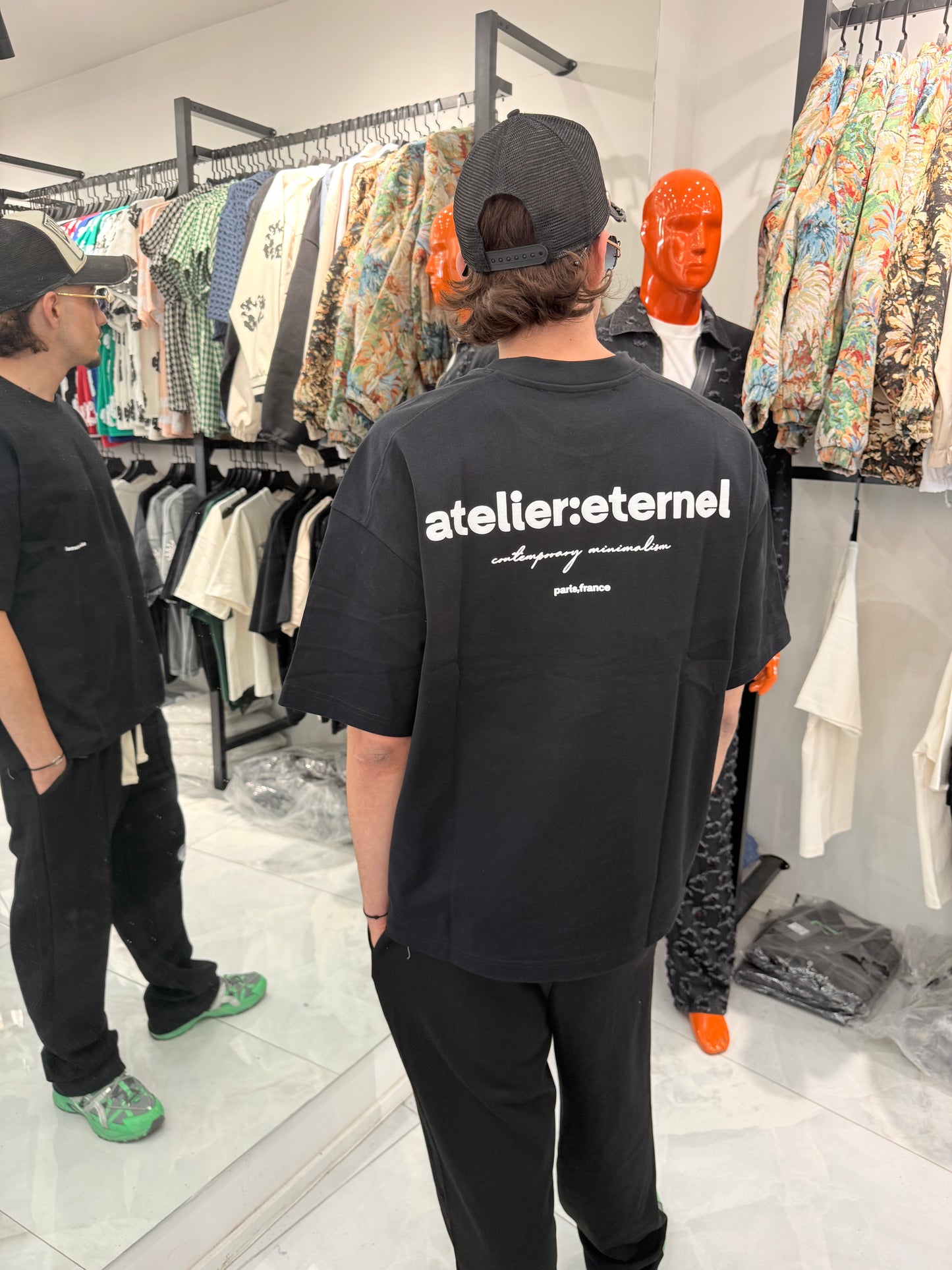 T shirt Éternel Black