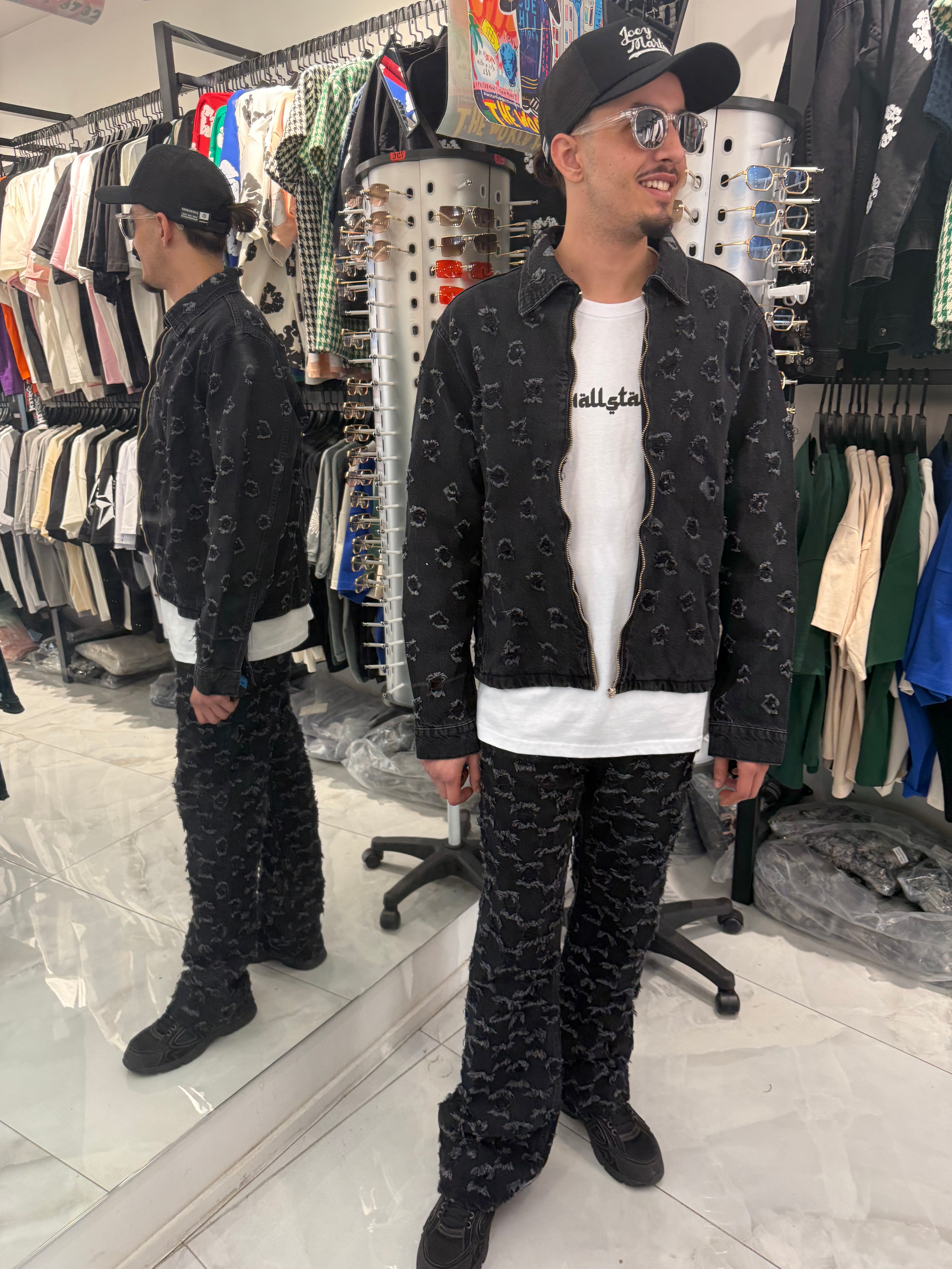 Ensemble Troué Noir