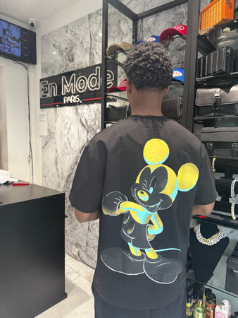 T-shirt Mickey Noir