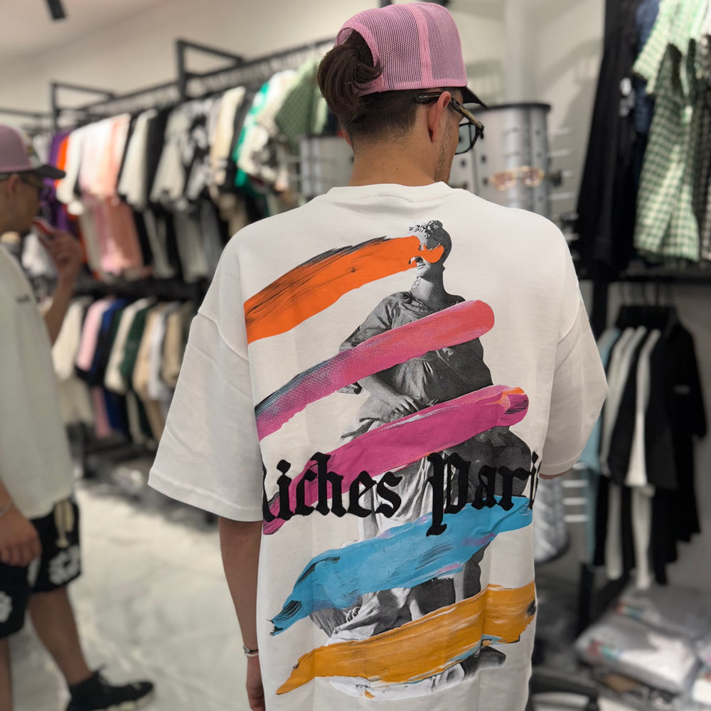 T Shirt Riches David Og White